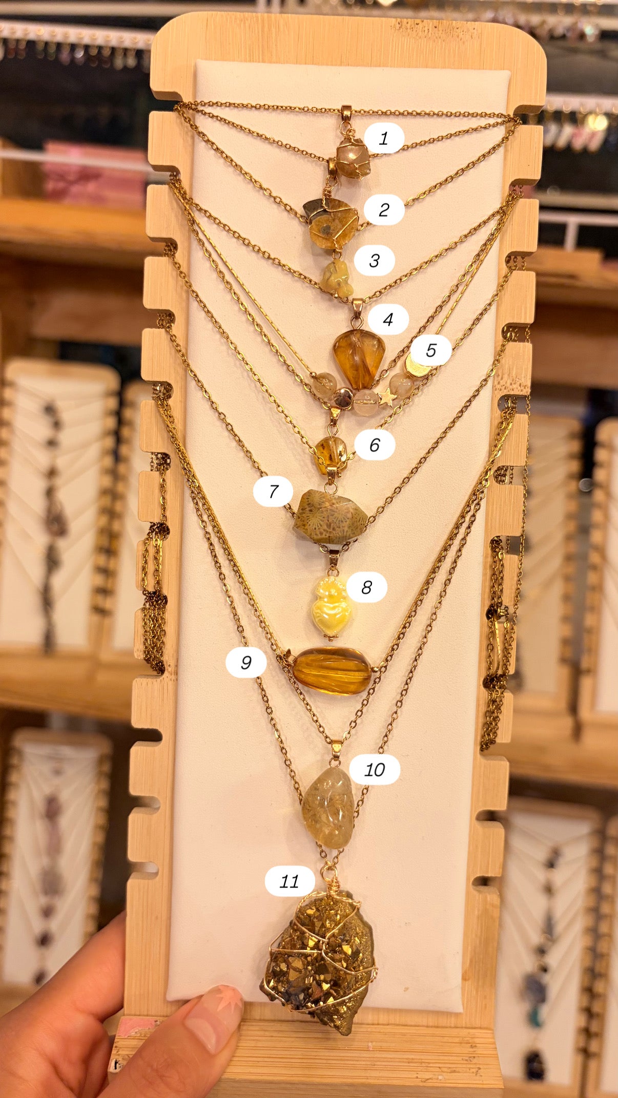 Collar Mineral• Stock Especial de $100 Pesitos •
