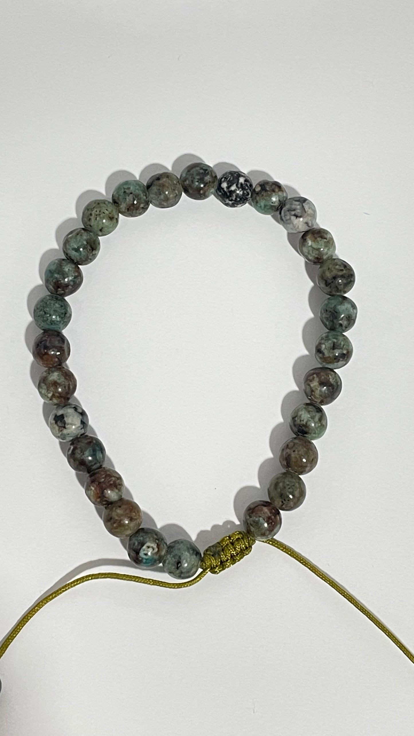 Pulsera de Jade Africano 6mm