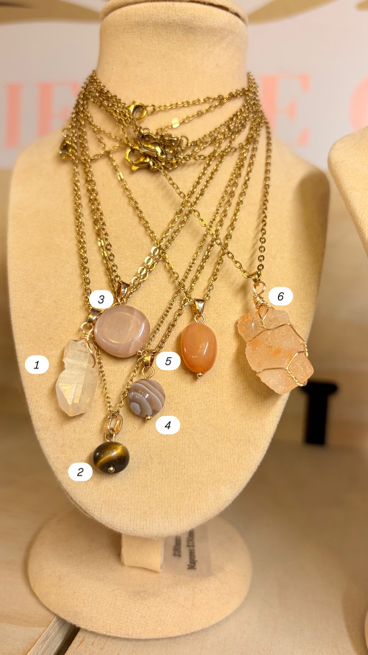 Collar Mineral• Stock Especial de $100 Pesitos •