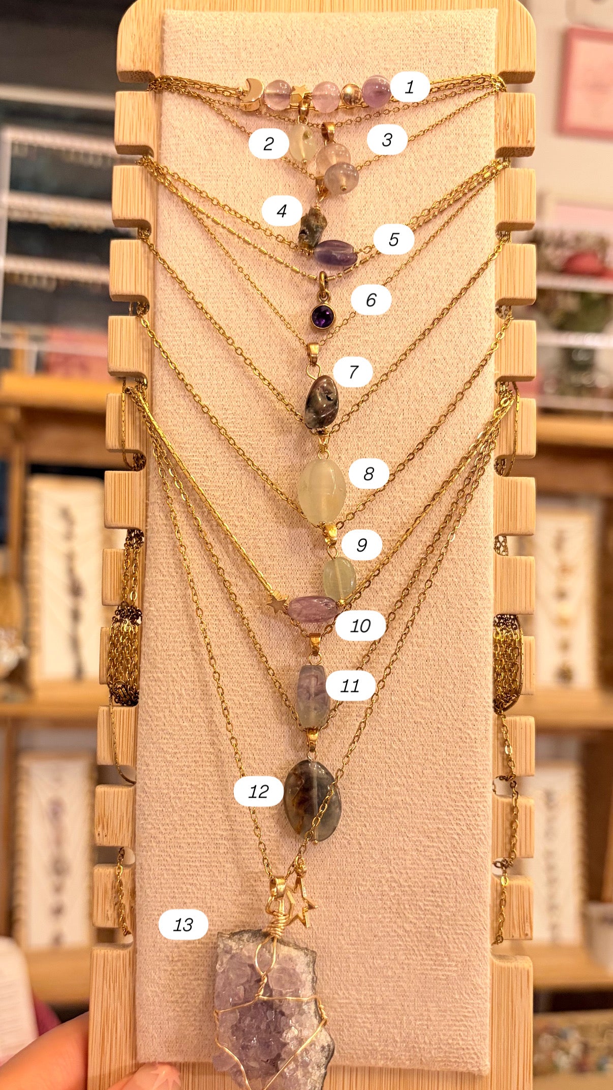 Collar Mineral• Stock Especial de $100 Pesitos •