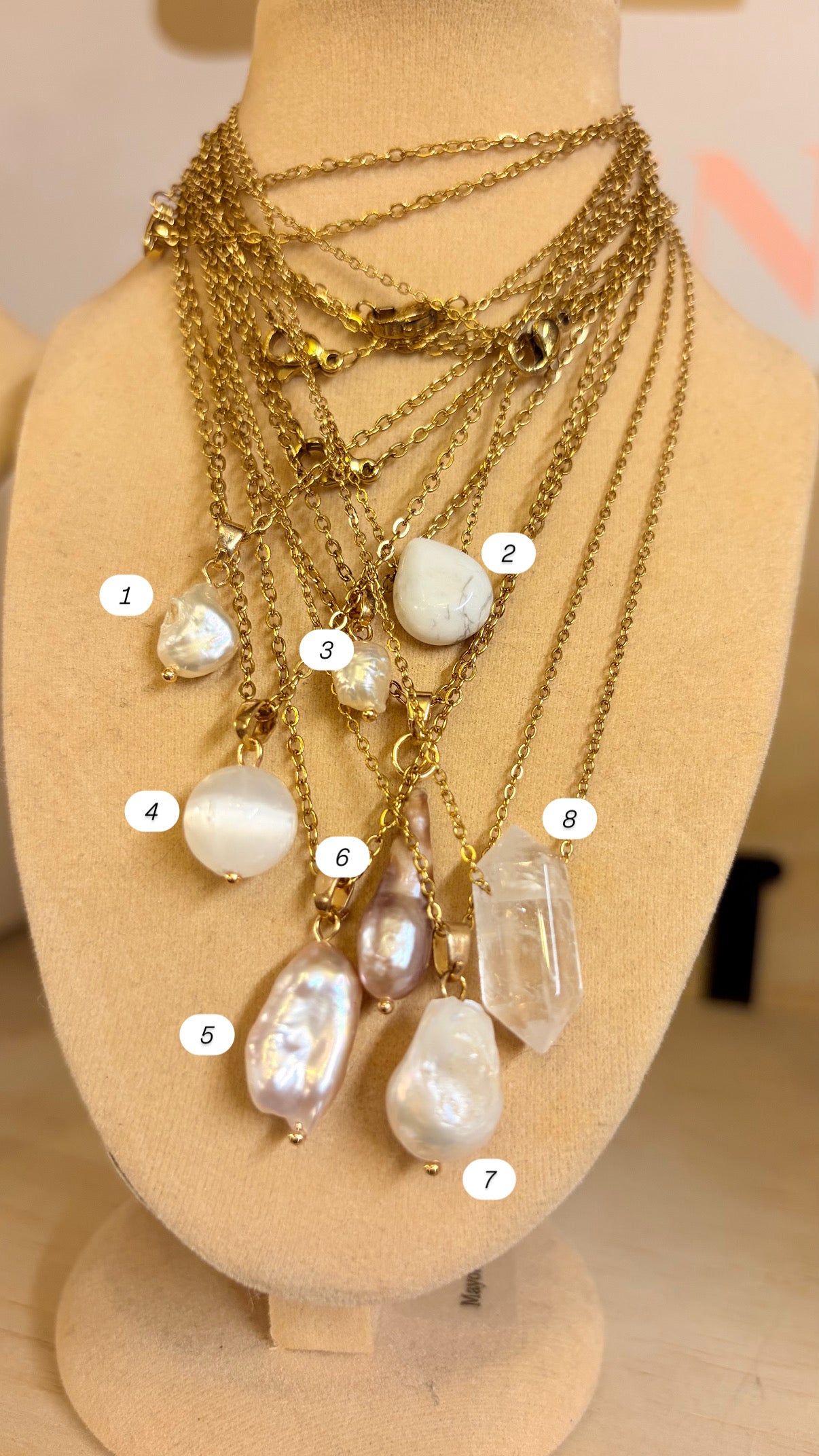 Collar Mineral• Stock Especial de $100 Pesitos •