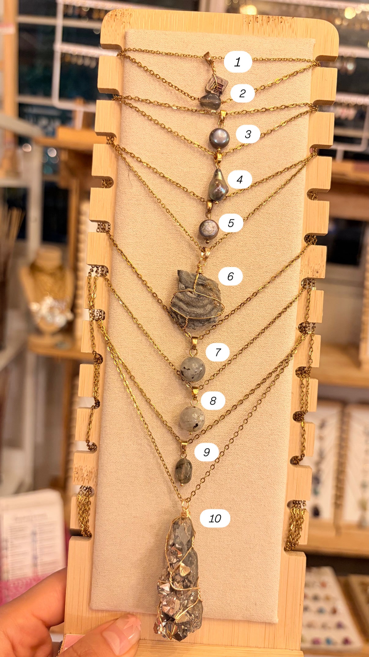 Collar Mineral• Stock Especial de $100 Pesitos •