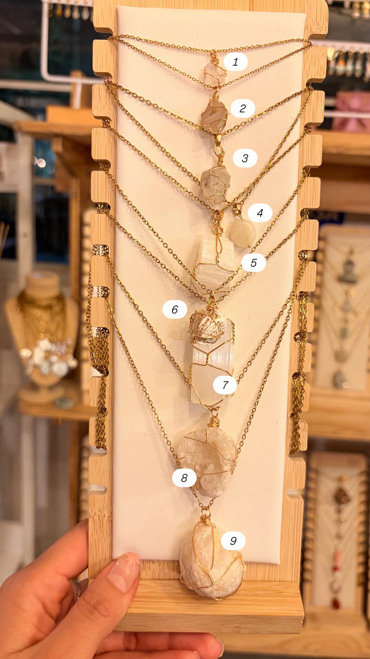 Collar Mineral• Stock Especial de $100 Pesitos •