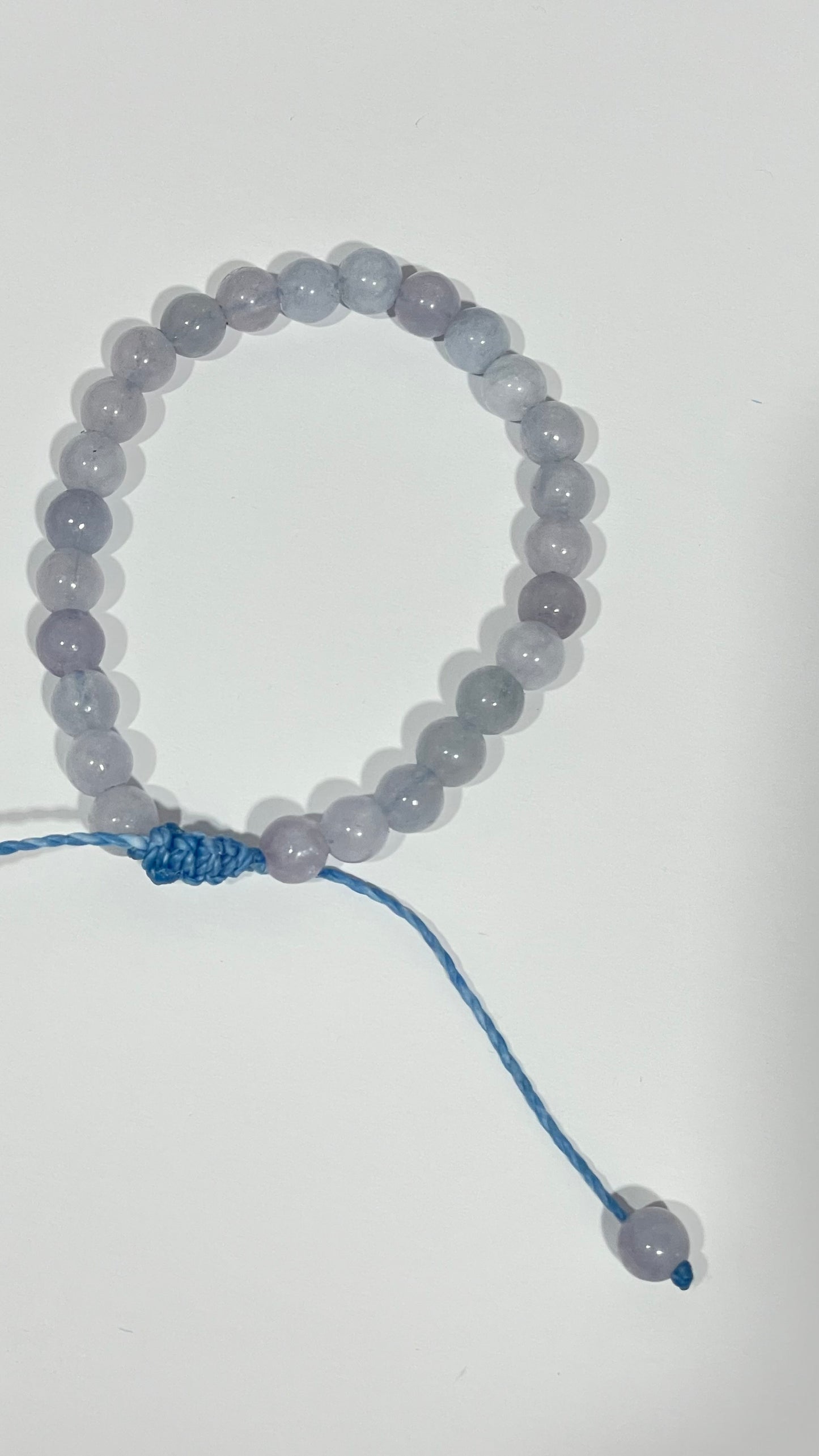 Pulsera de Ágata Blue 6mm