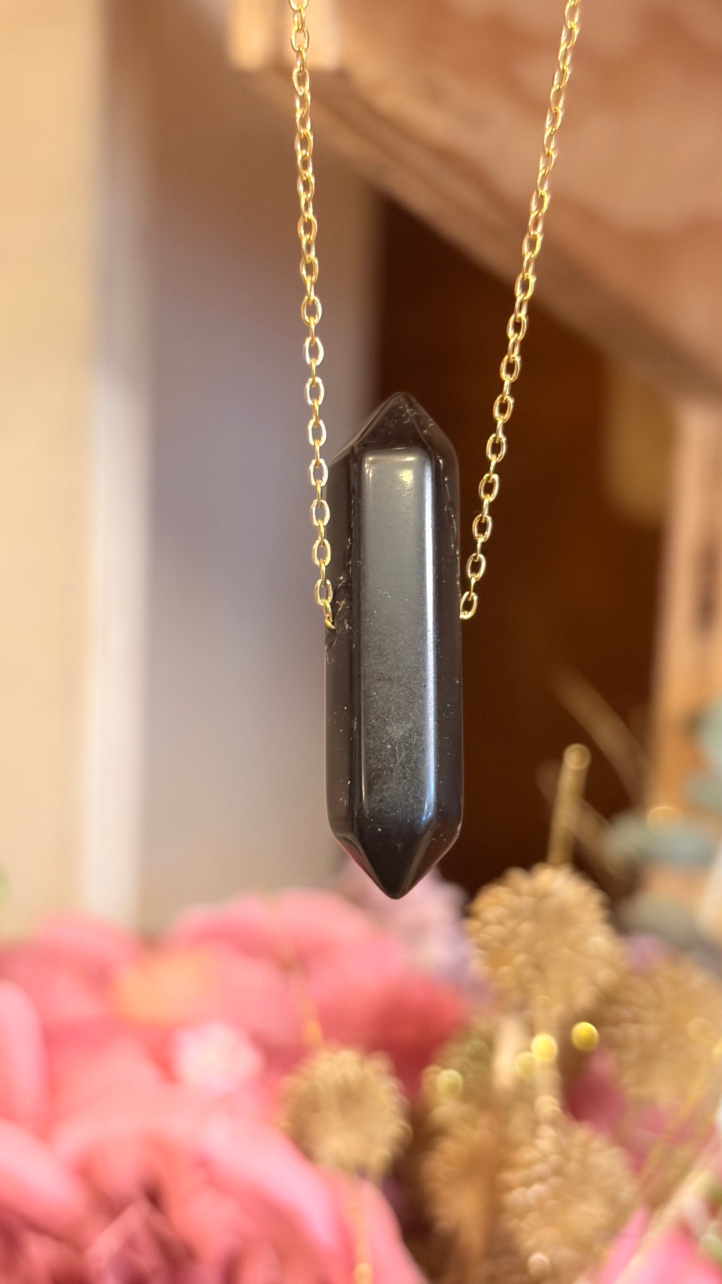 Collar Obsidiana (Pieza Única)