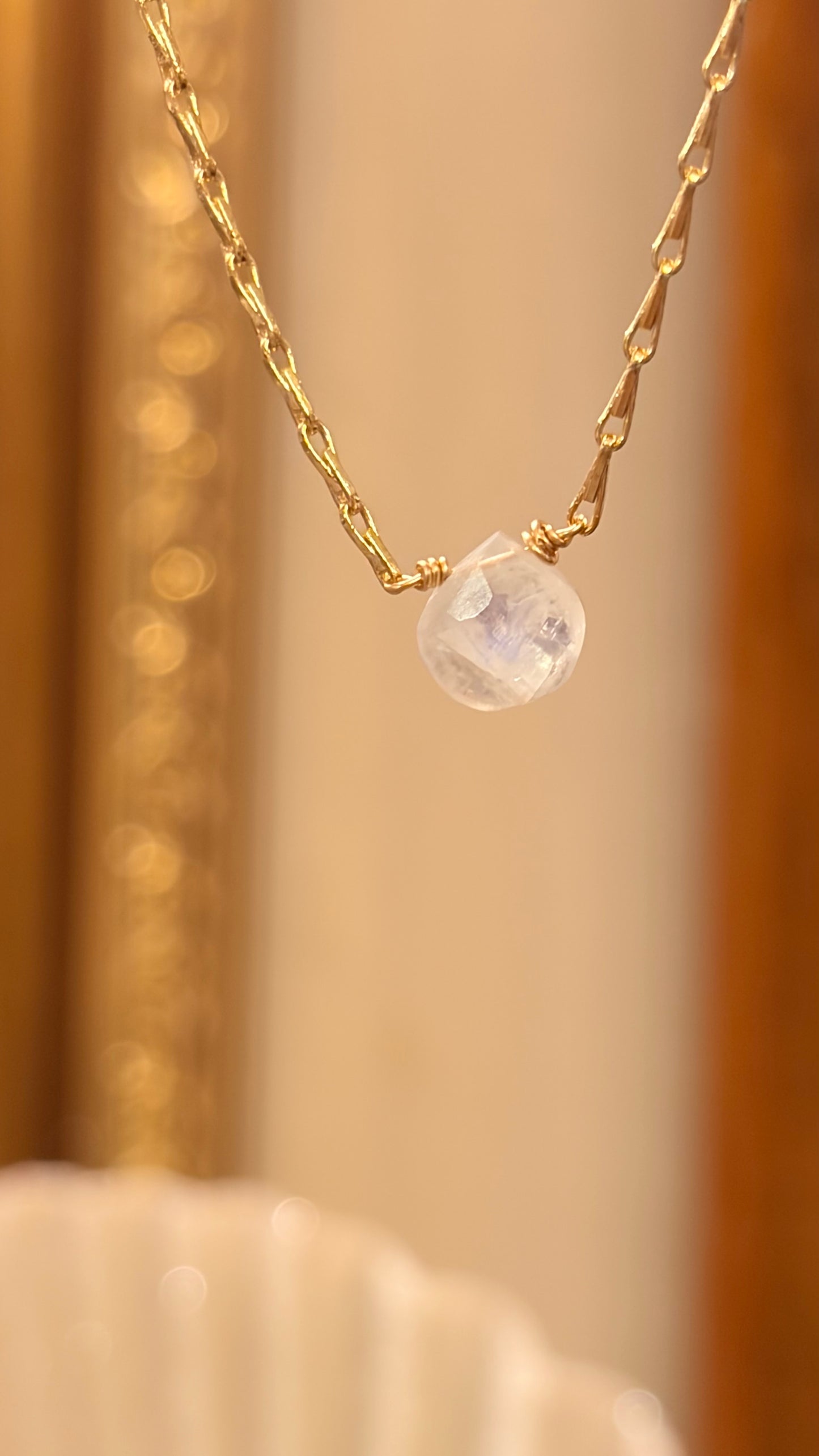 Collar Shine Piedra Luna