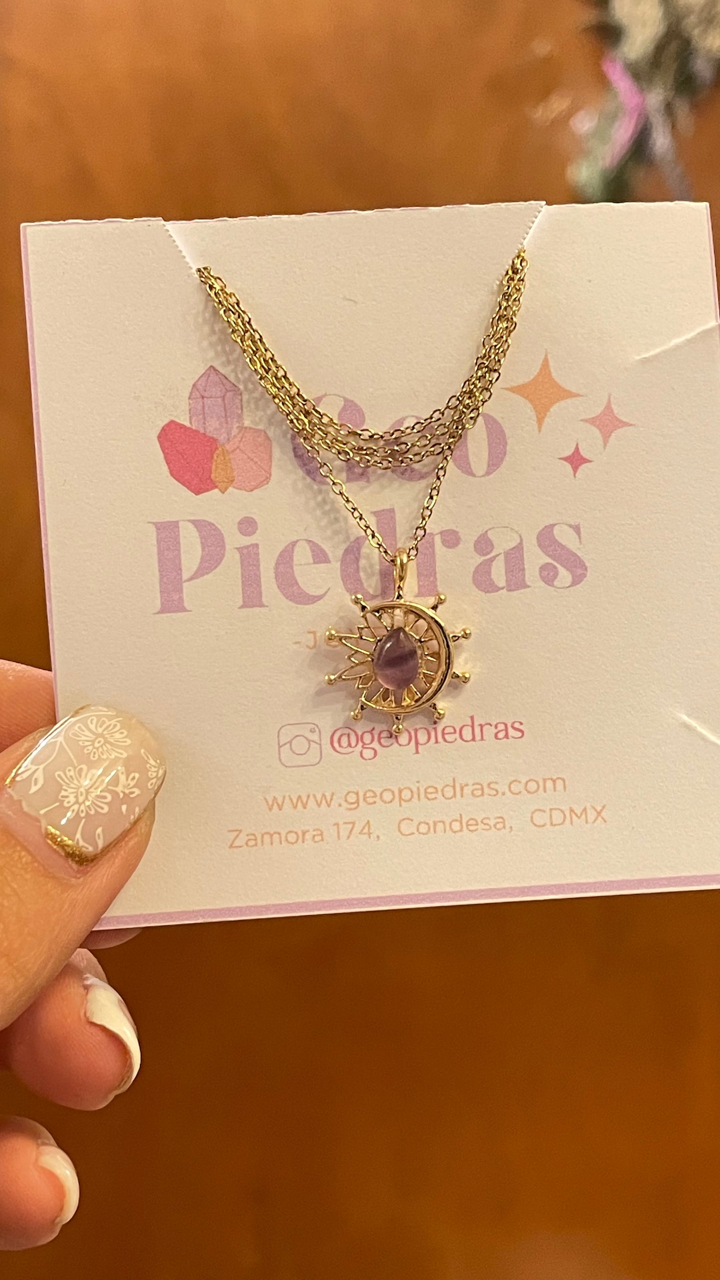 Collar Eclipse Amatista