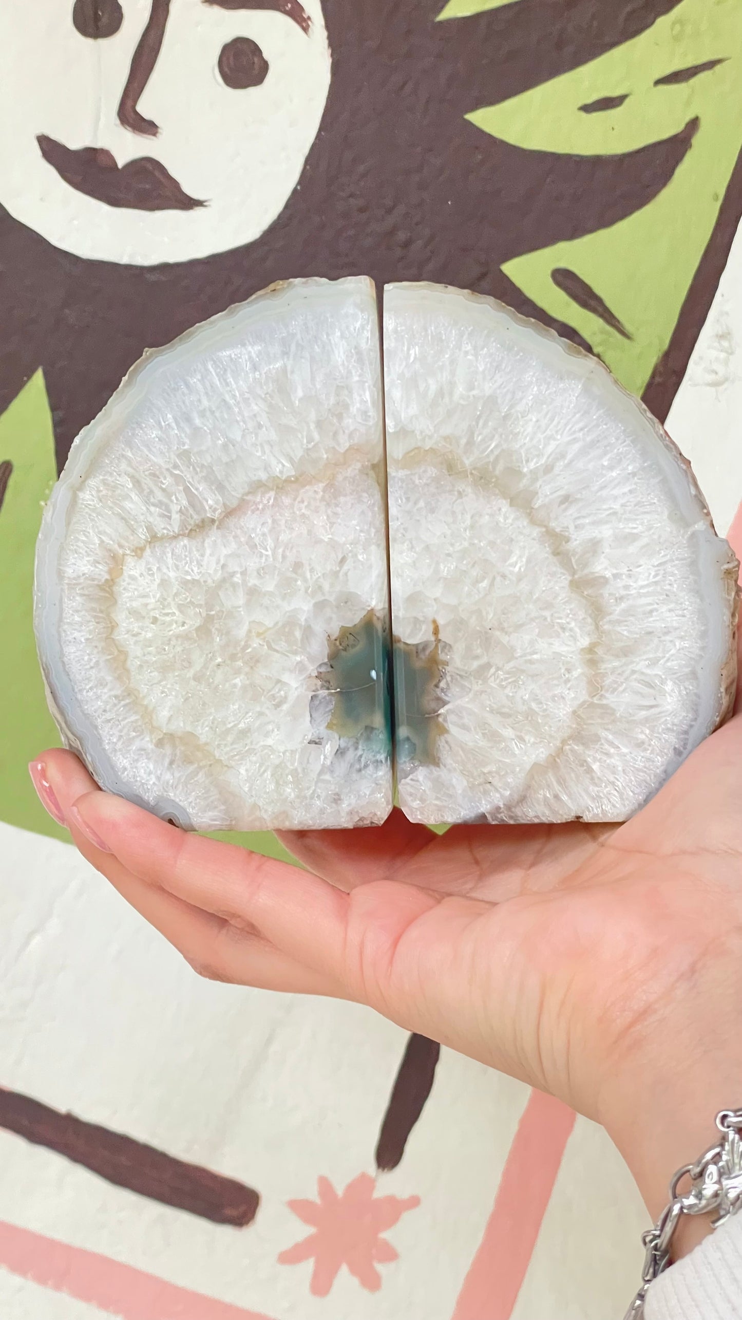 Librero de Geoda de Ágata #3
