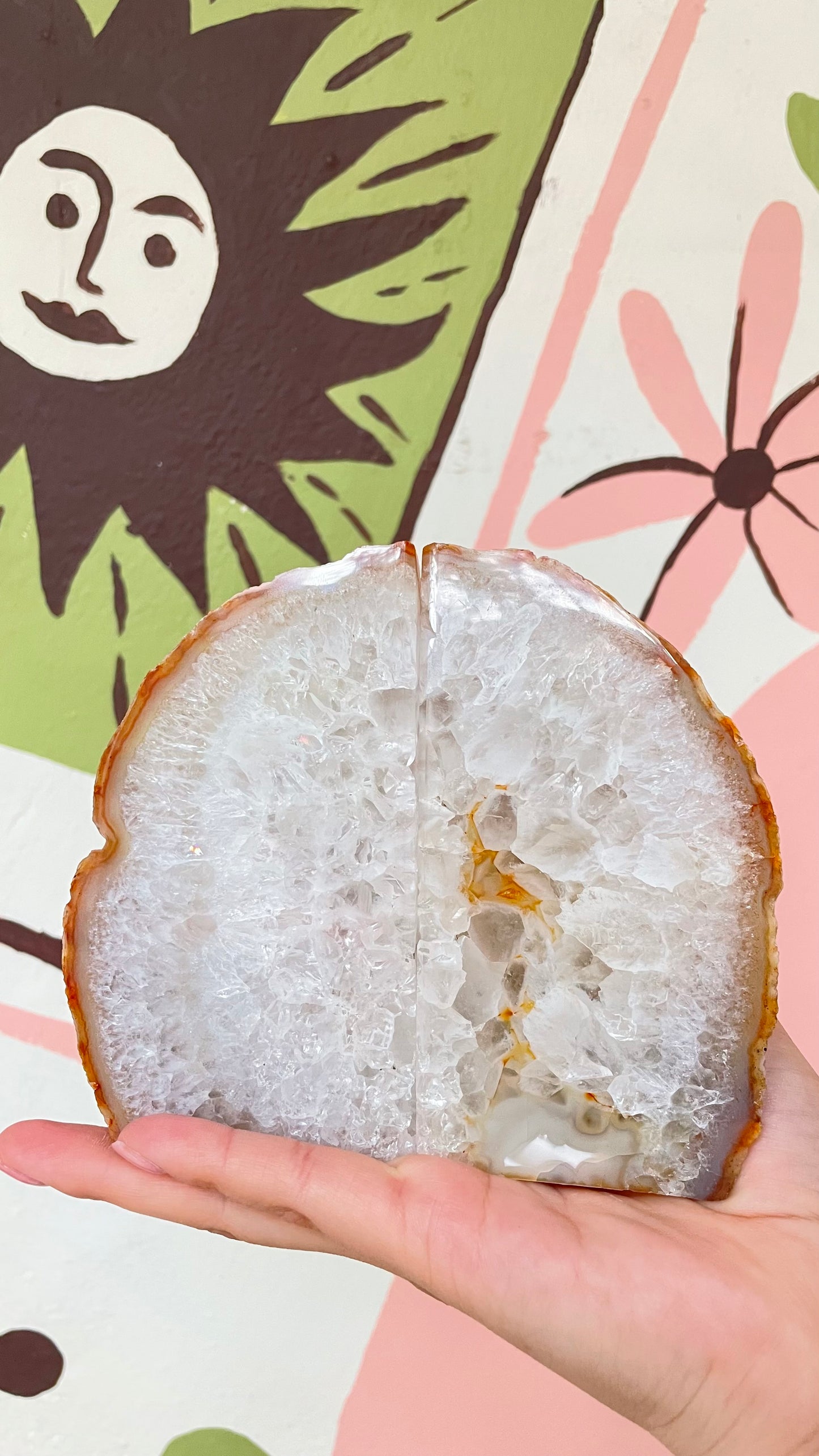 Librero de Geoda de Ágata #2