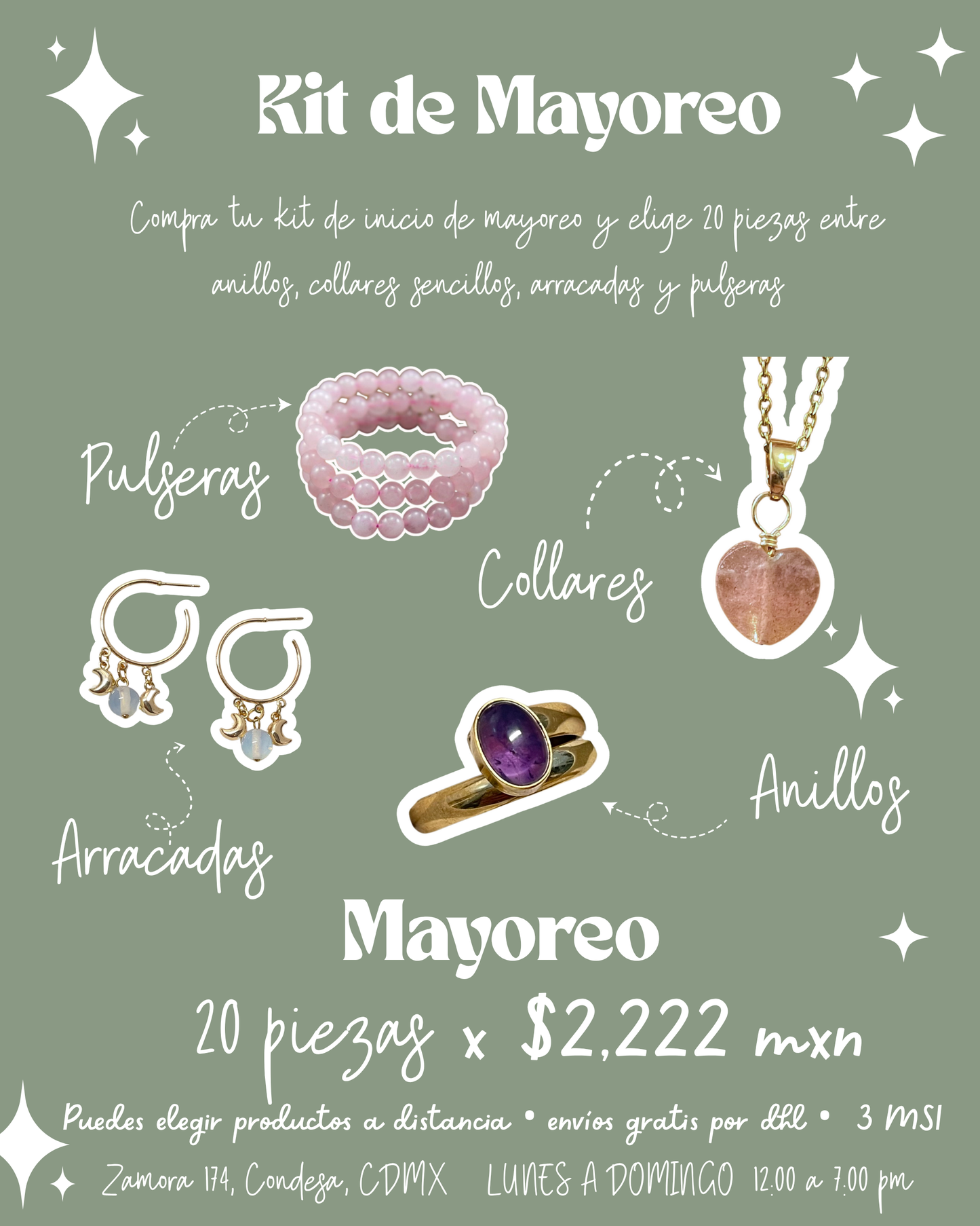 Kit de Mayoreo 20 piezas
