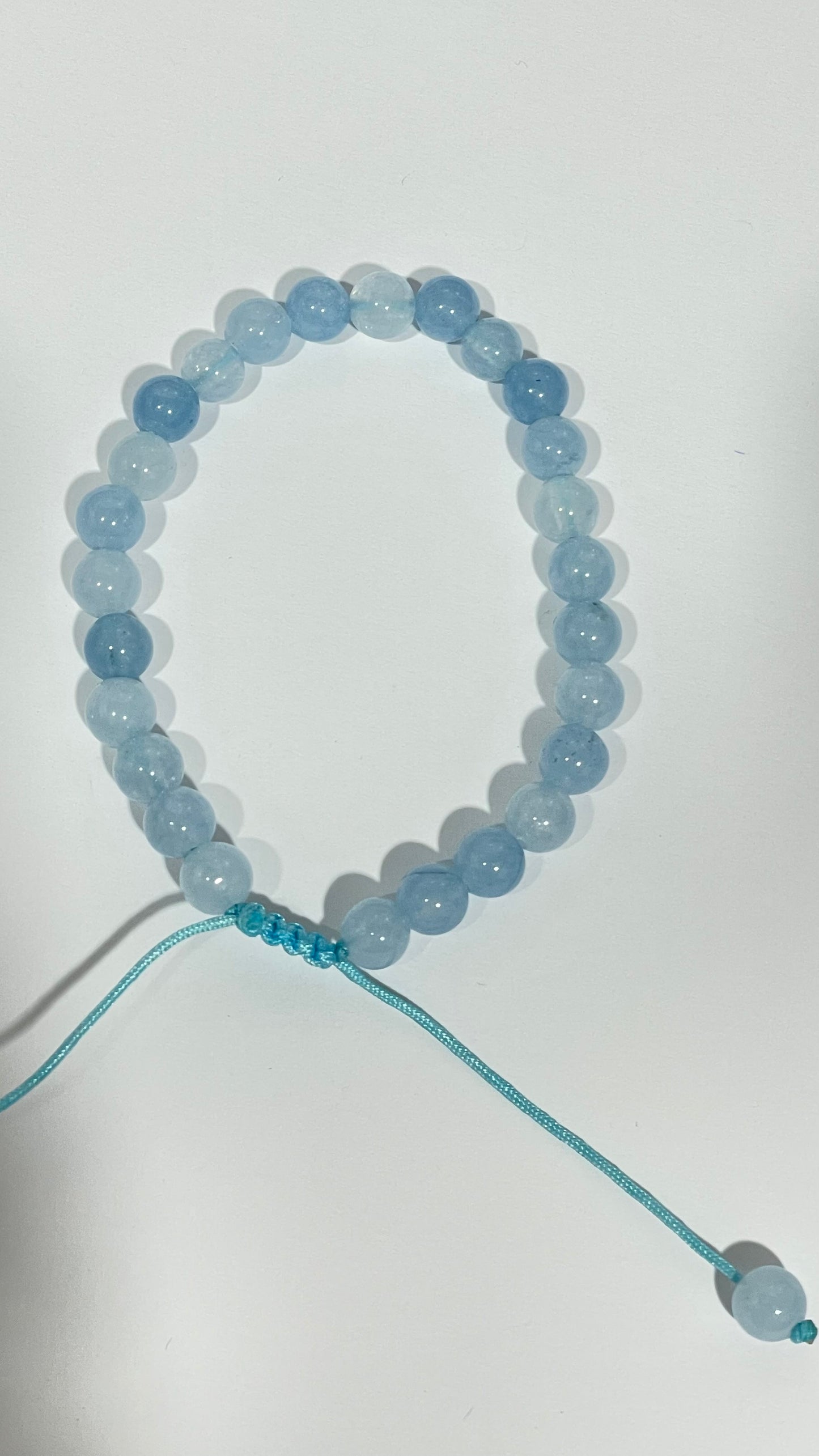 Pulsera de Ágata Cielo 6mm