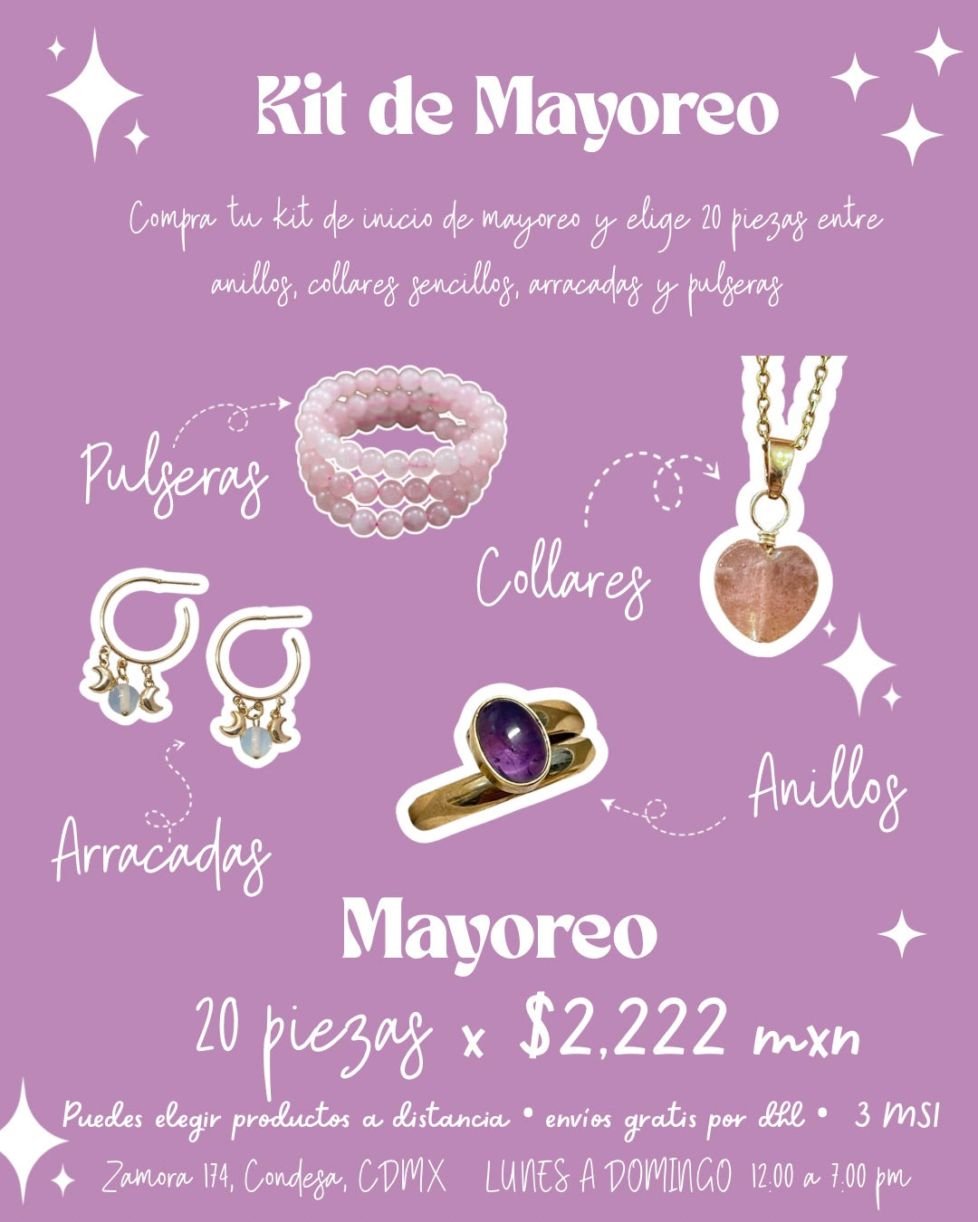 Kit de Mayoreo 20 piezas