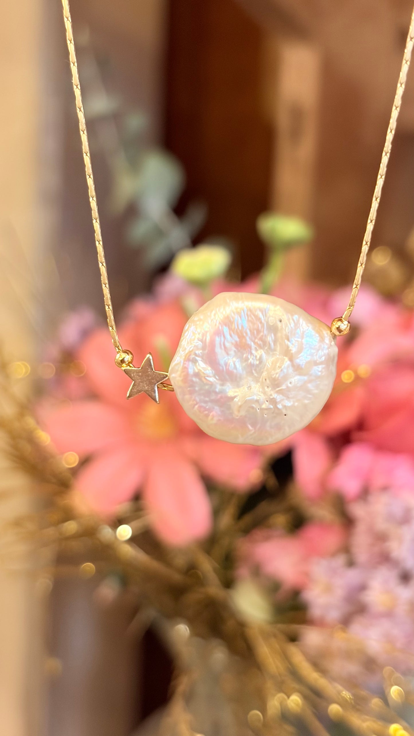 Collar Perla Maxi ⭐️ Brillos de Universo