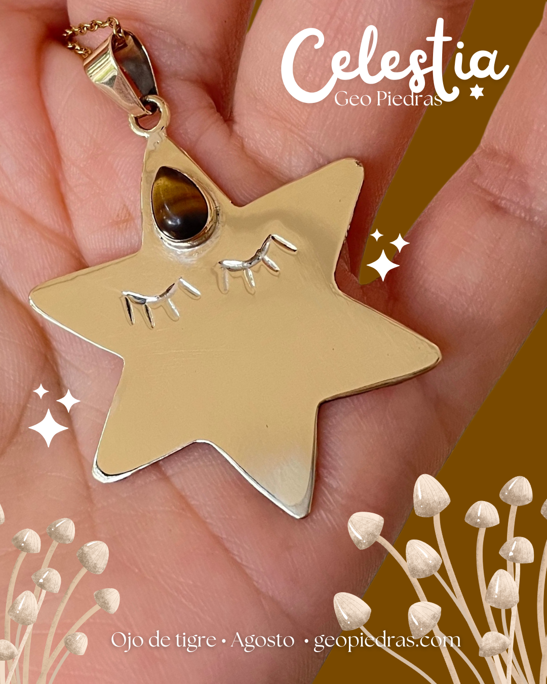 Celestia Agosto / Ojo de Tigre