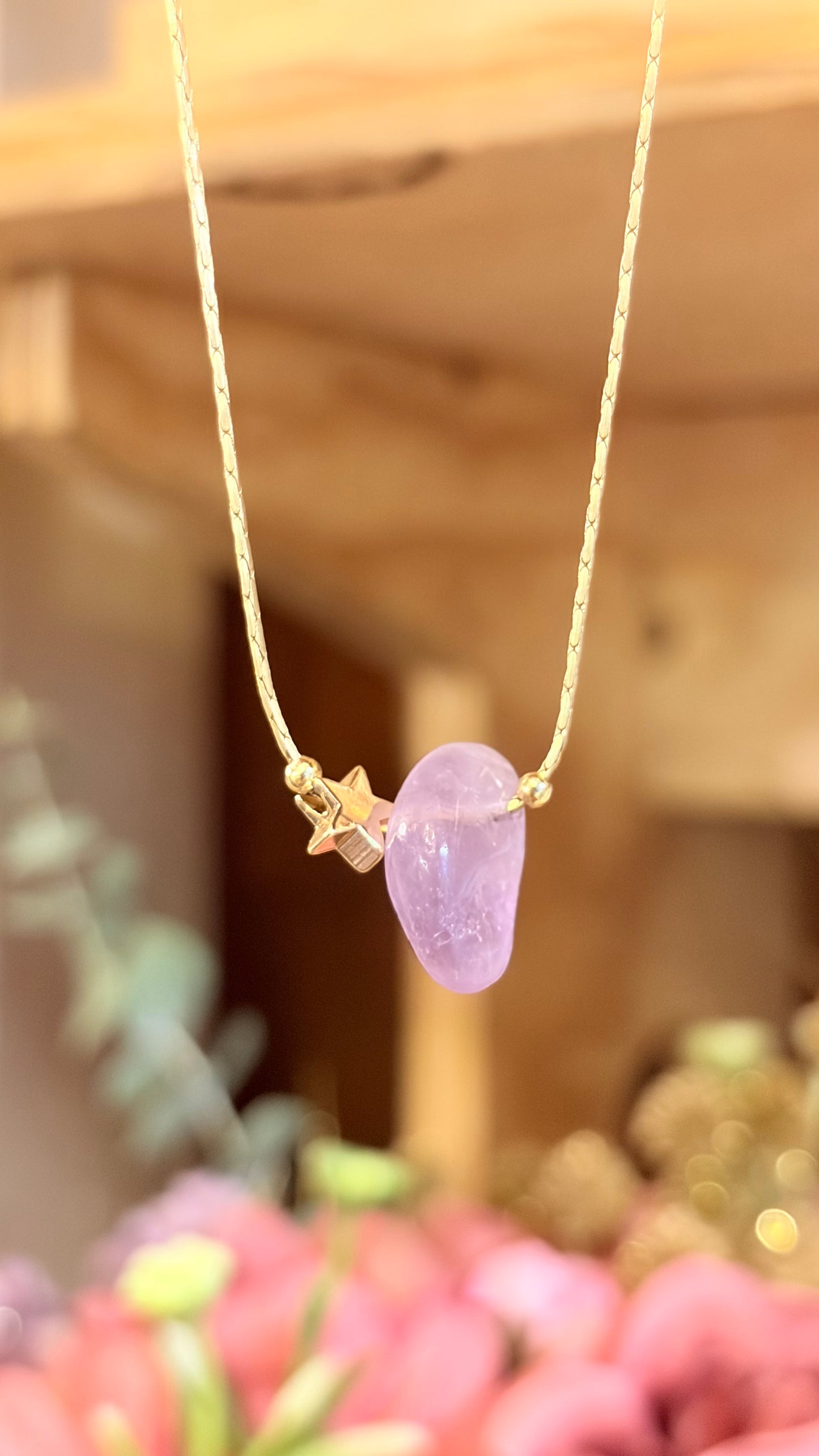Collar Amatista Chip ⭐️ Brillos de Universo