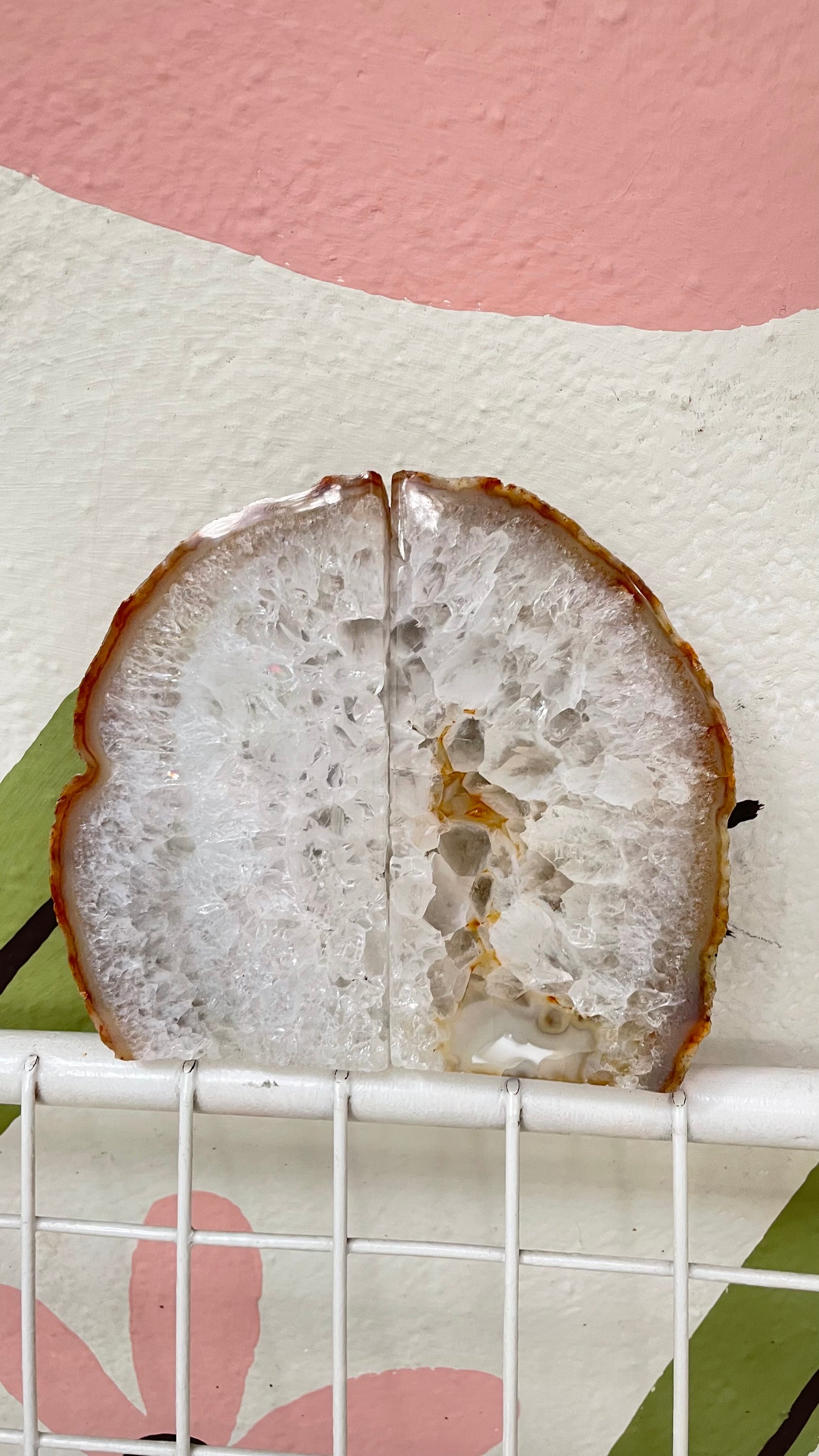 Librero de Geoda de Ágata #2