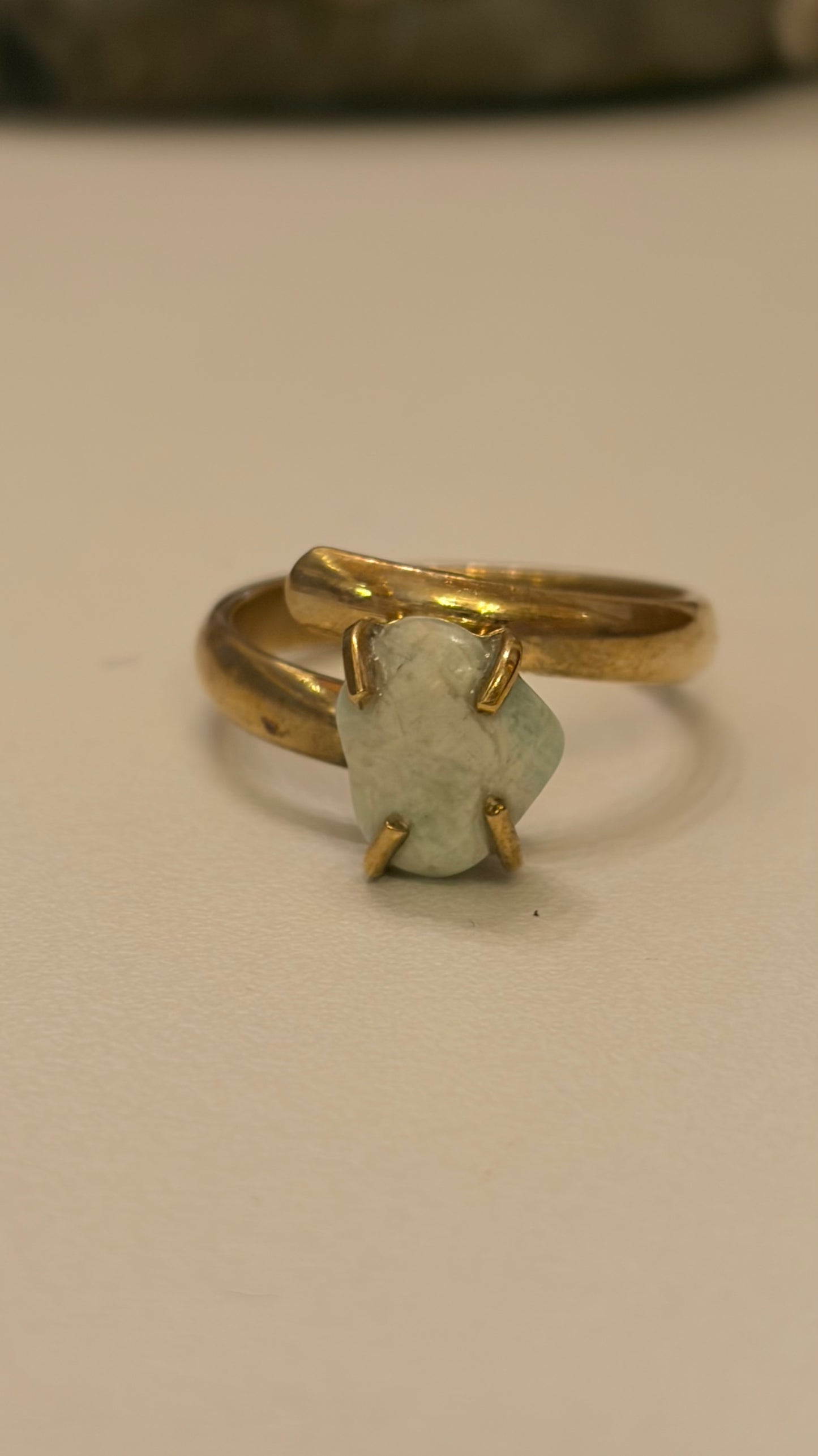 Anillo Garras Amazonita