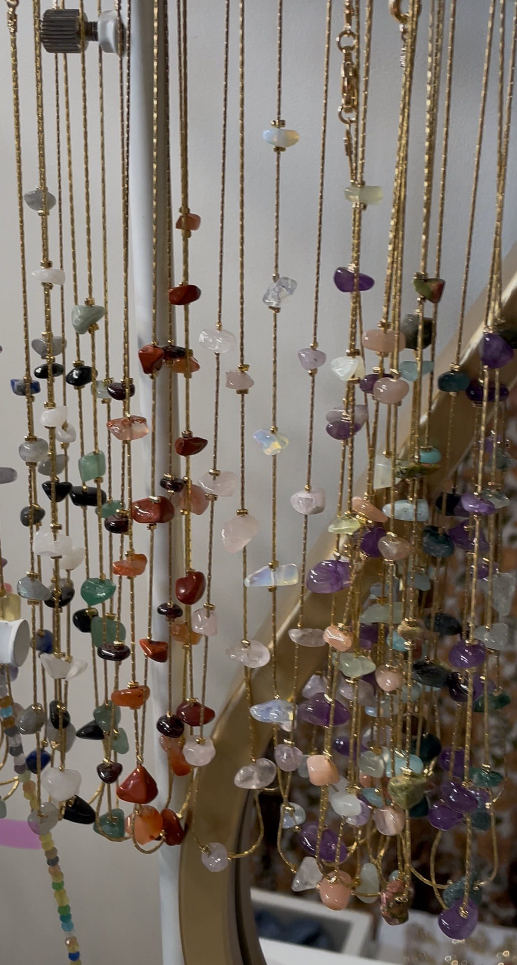 Collar Glimmer Chip de Cuarzo