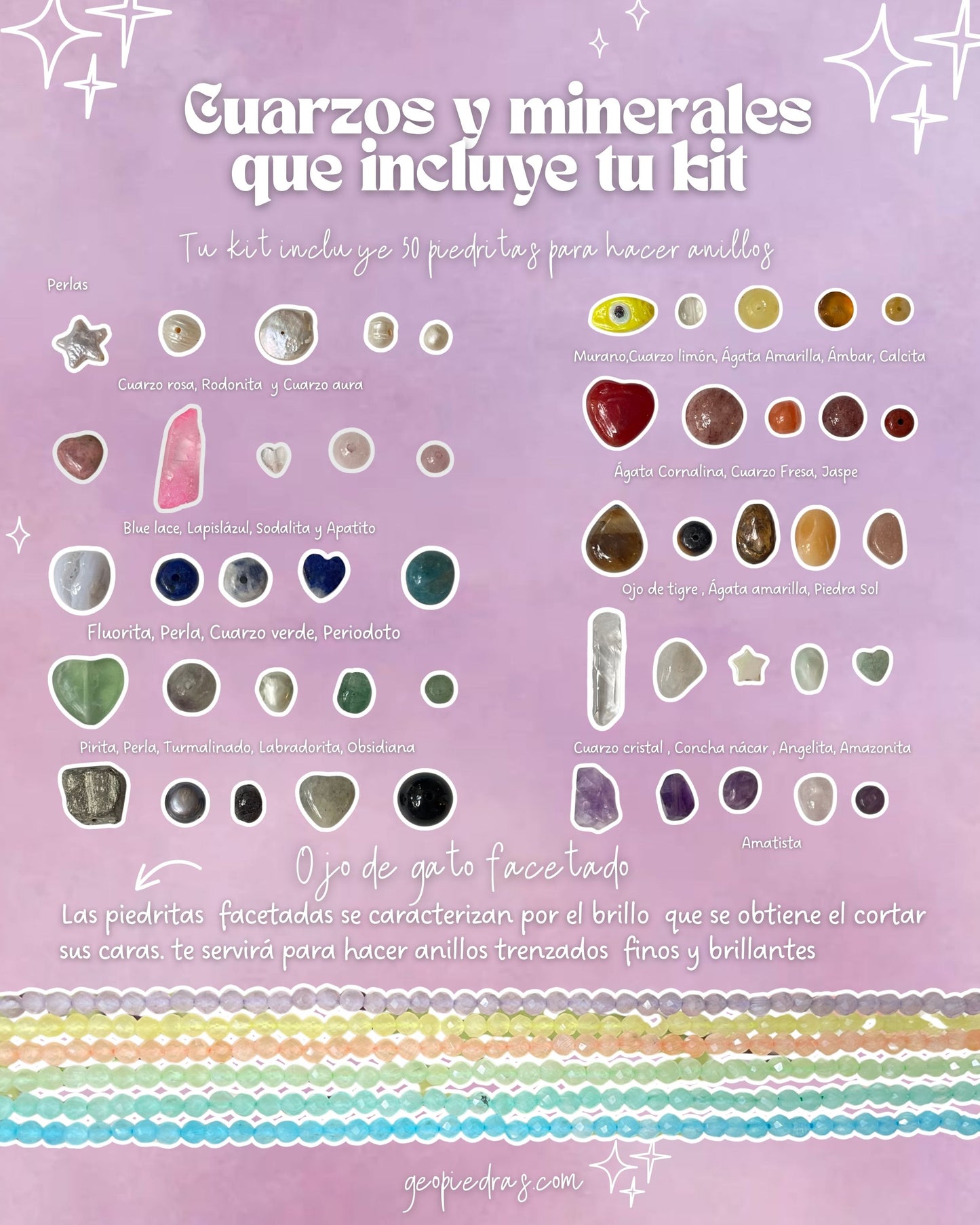 ✨Kit Básico de Armado de Anillos con Alambre ✨ TALLER GRATIS AL COMPRAR TU KIT✨ Próxima fecha : 26 y 27 de Septiembre