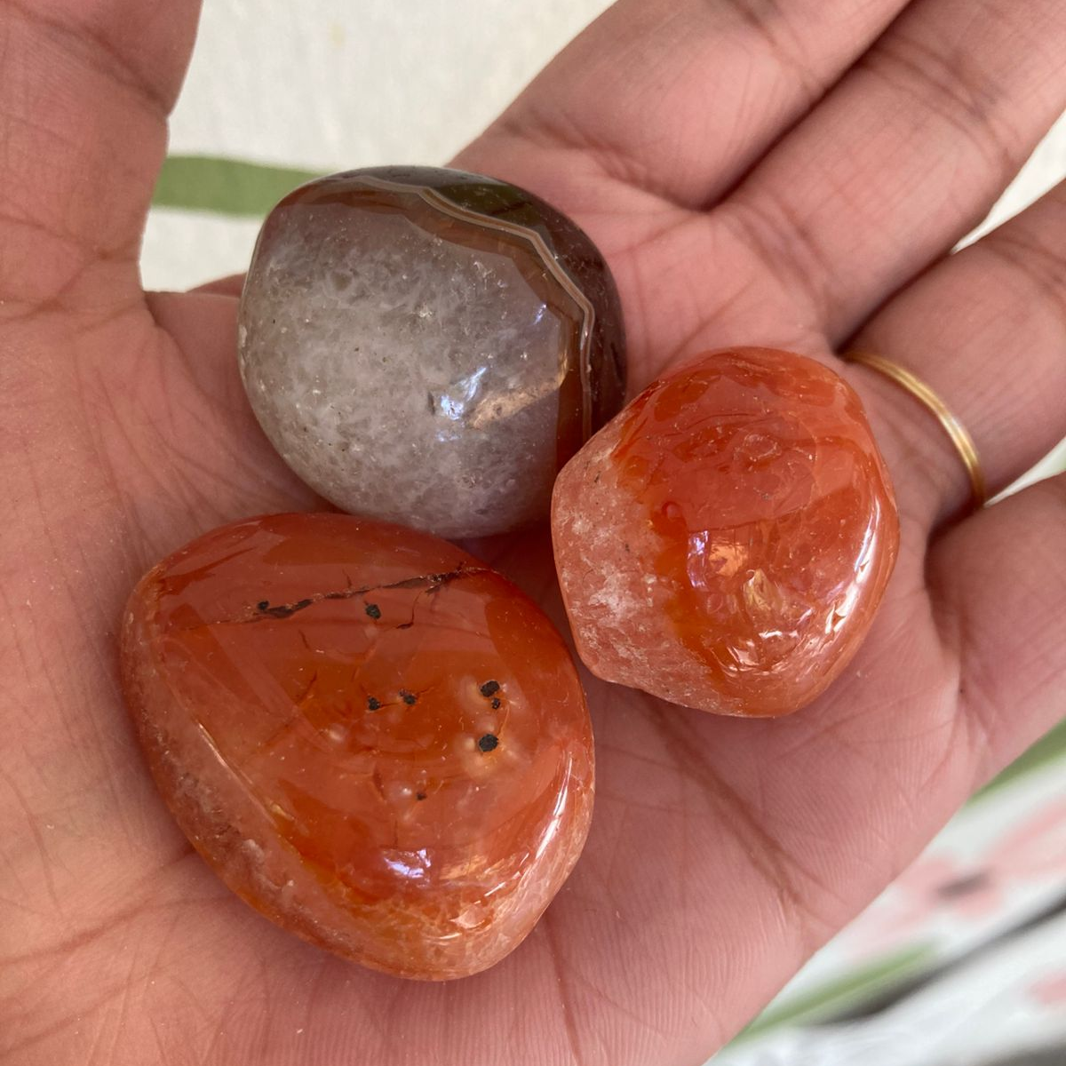 Cornalina Roja Boleado