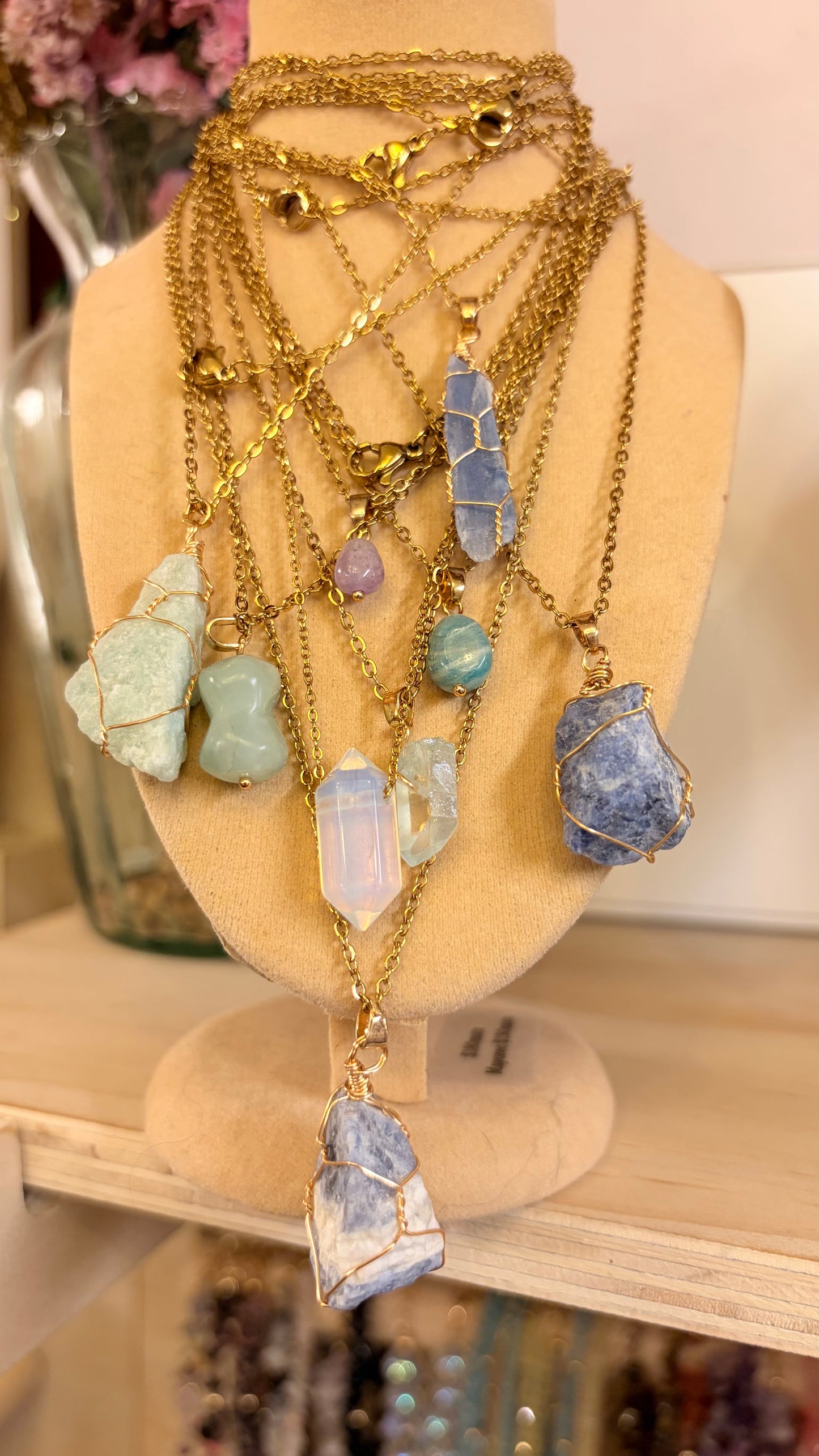 Collar Mineral• Stock  Especial de $100 Pesitos • (copia)