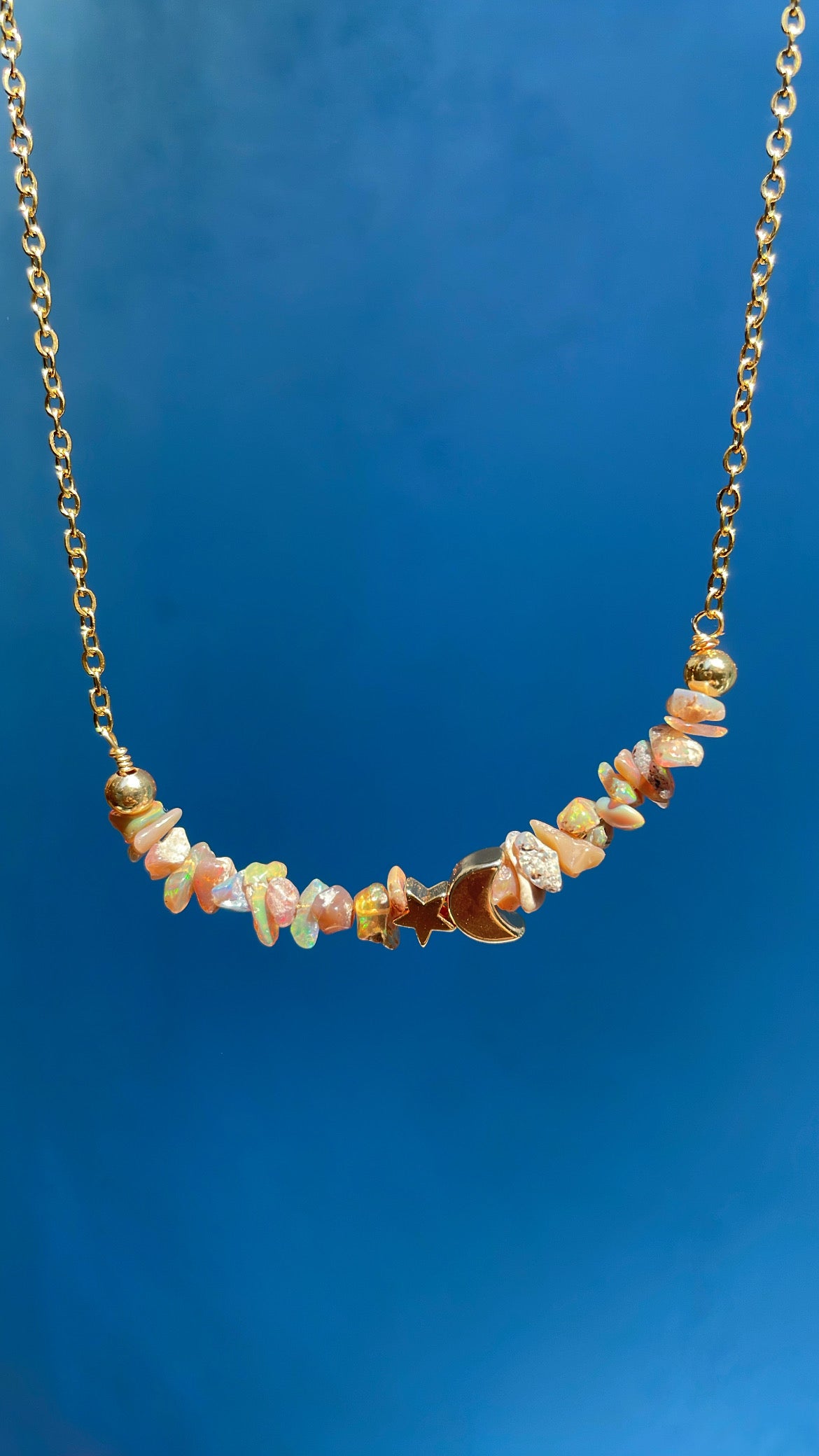 Collar Opalo Etiope Sky