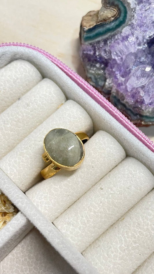 Anillo Aguamarina