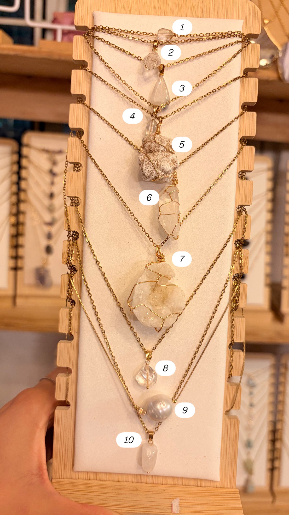 Collar Mineral• Stock  Especial de $100 Pesitos •