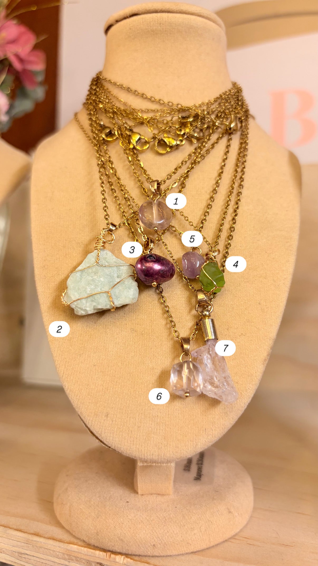 Collar Mineral• Stock  Especial de $100 Pesitos •
