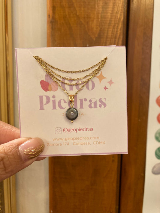 Collar Perla Negra