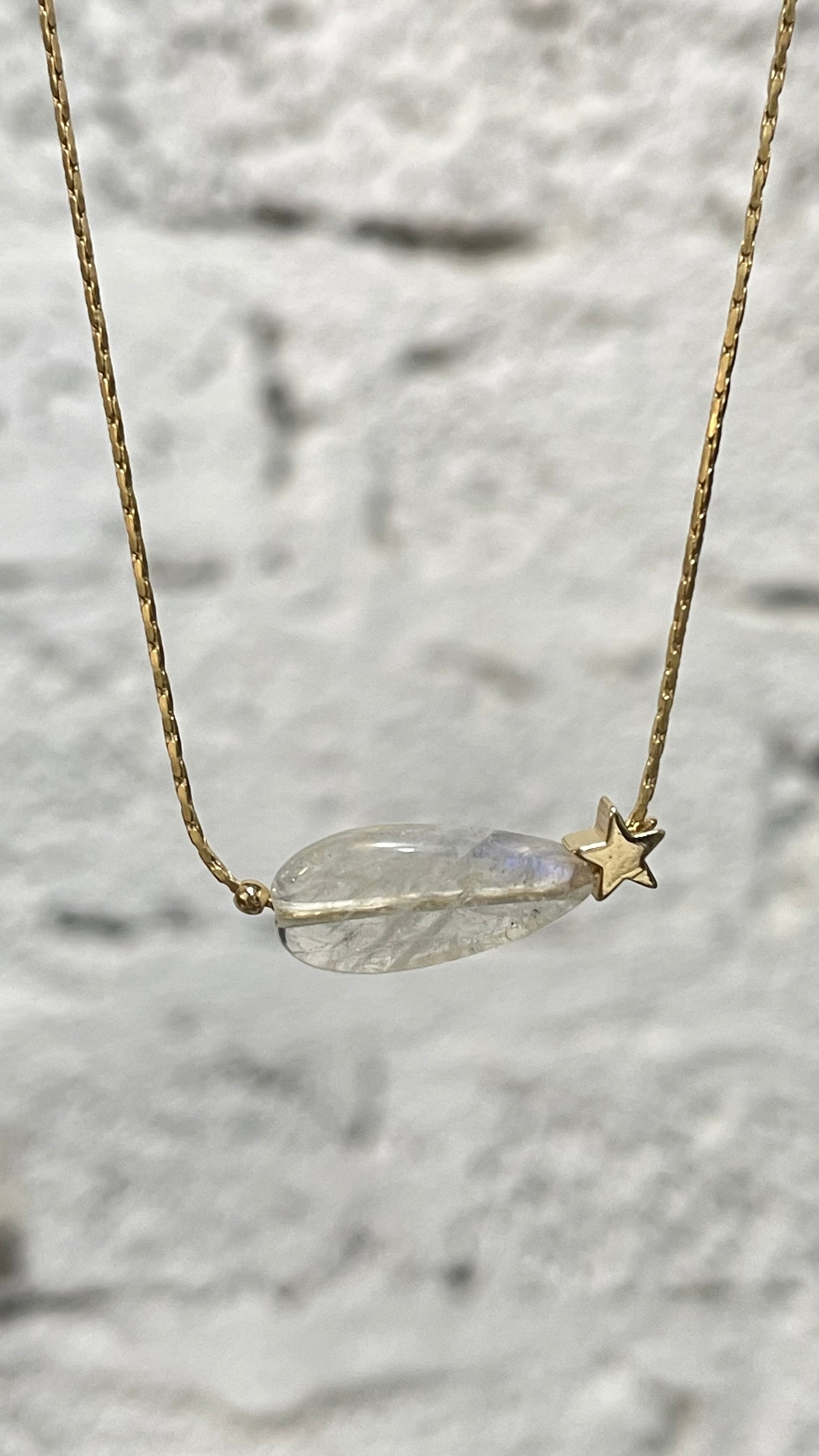 Collar Brillitos de Universo - Mineral y Estrella✨