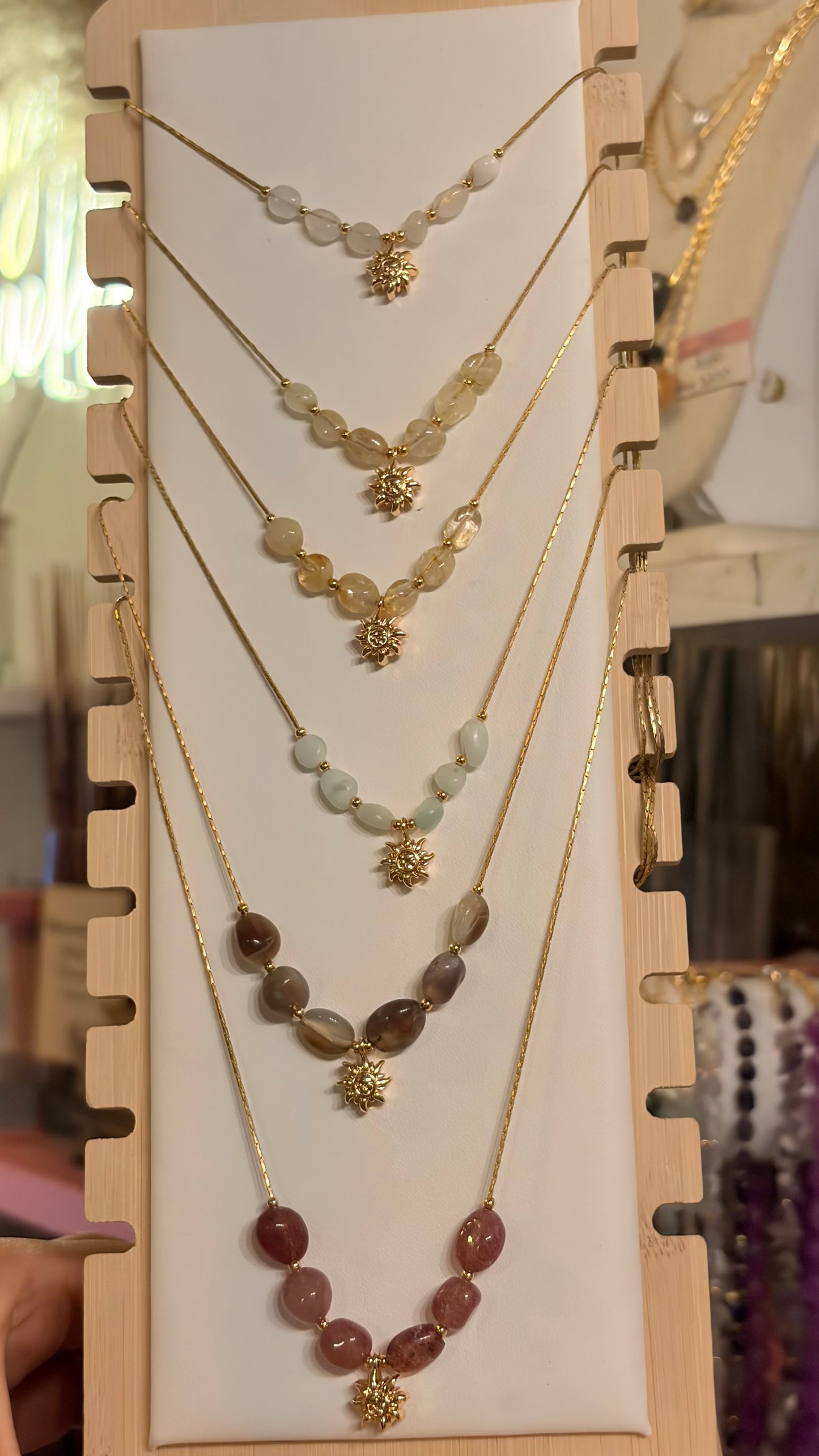 Collar Sol Flotante