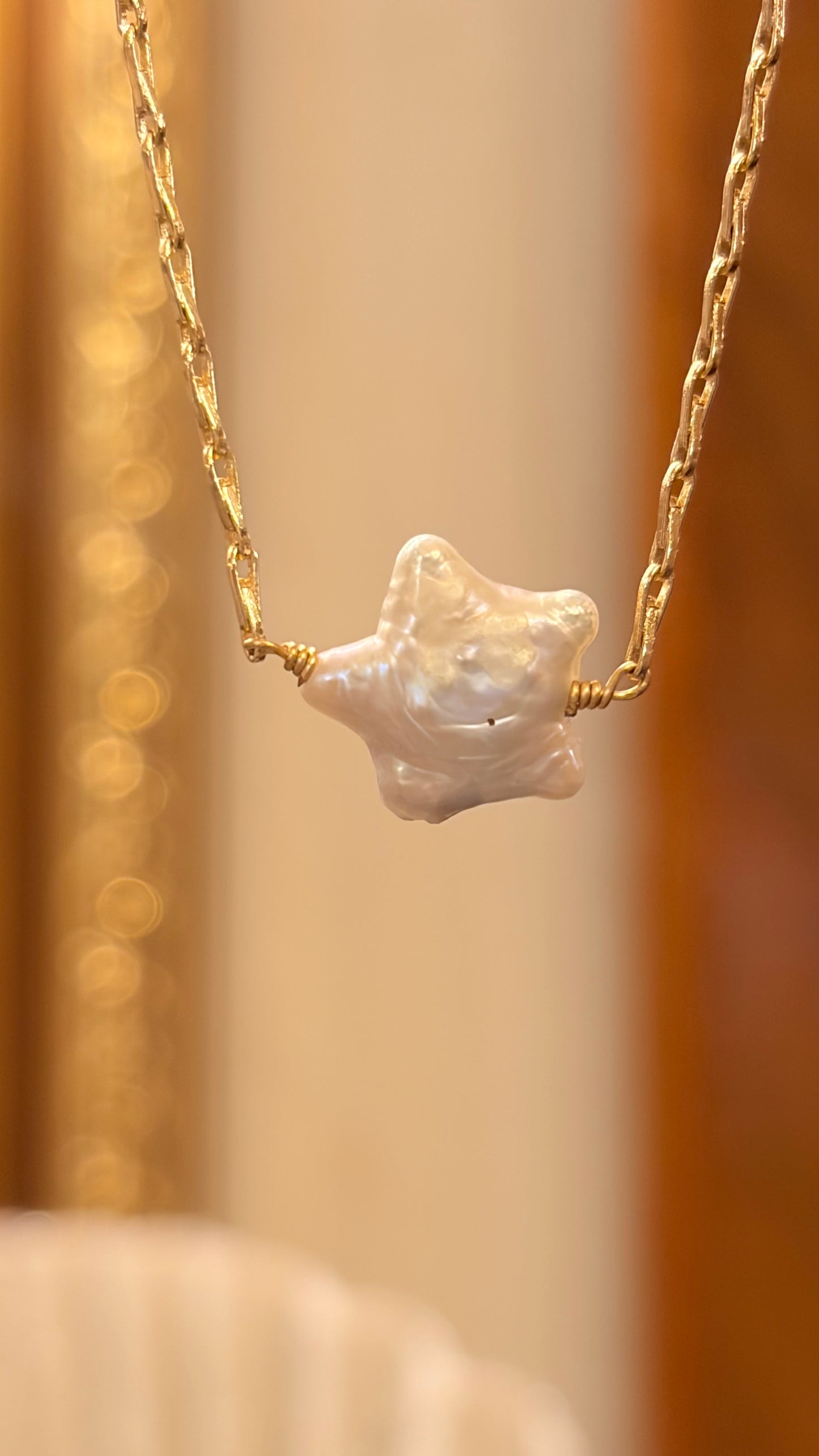 Collar Shine Perla Estrella