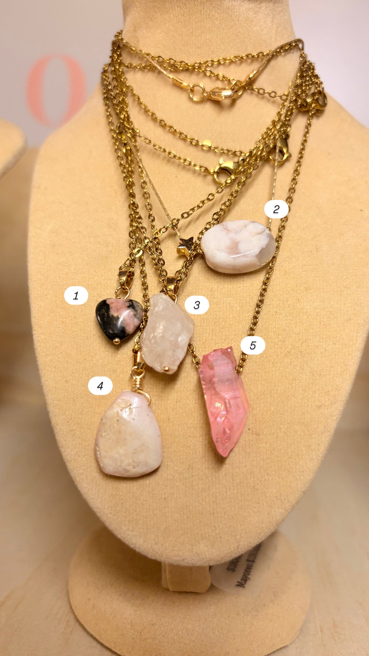 Collar Mineral• Stock  Especial de $100 Pesitos • (copia)