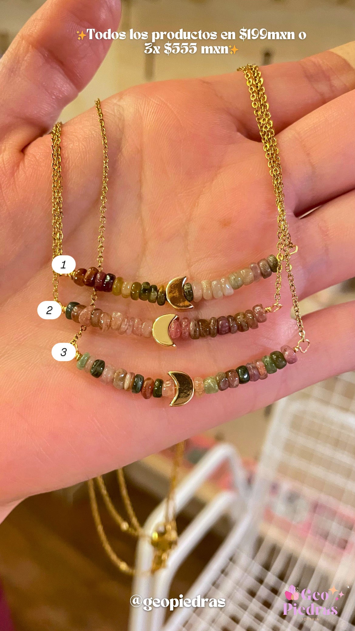 ✨ Stock de Tienda ✨ Turmalina Sandía ✨