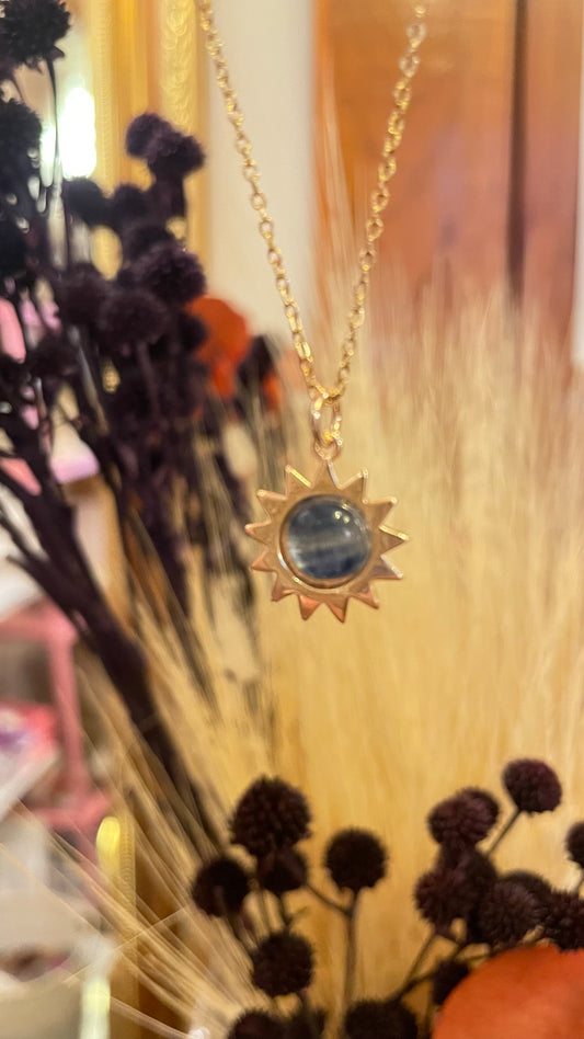 Collar Sol de Cianita
