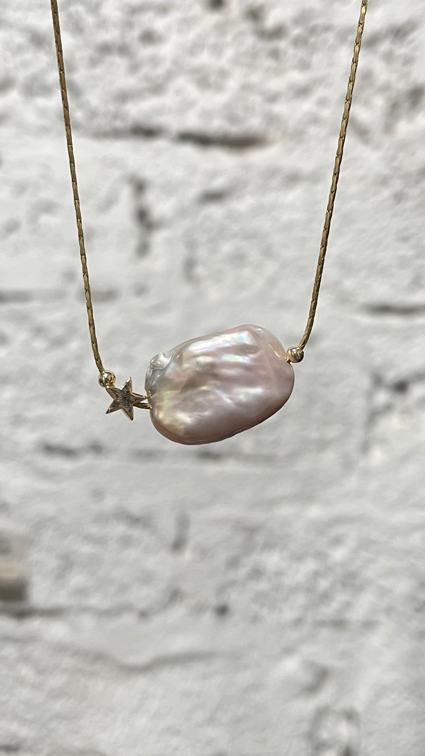 Collar Brillitos de Universo - Mineral y Estrella✨