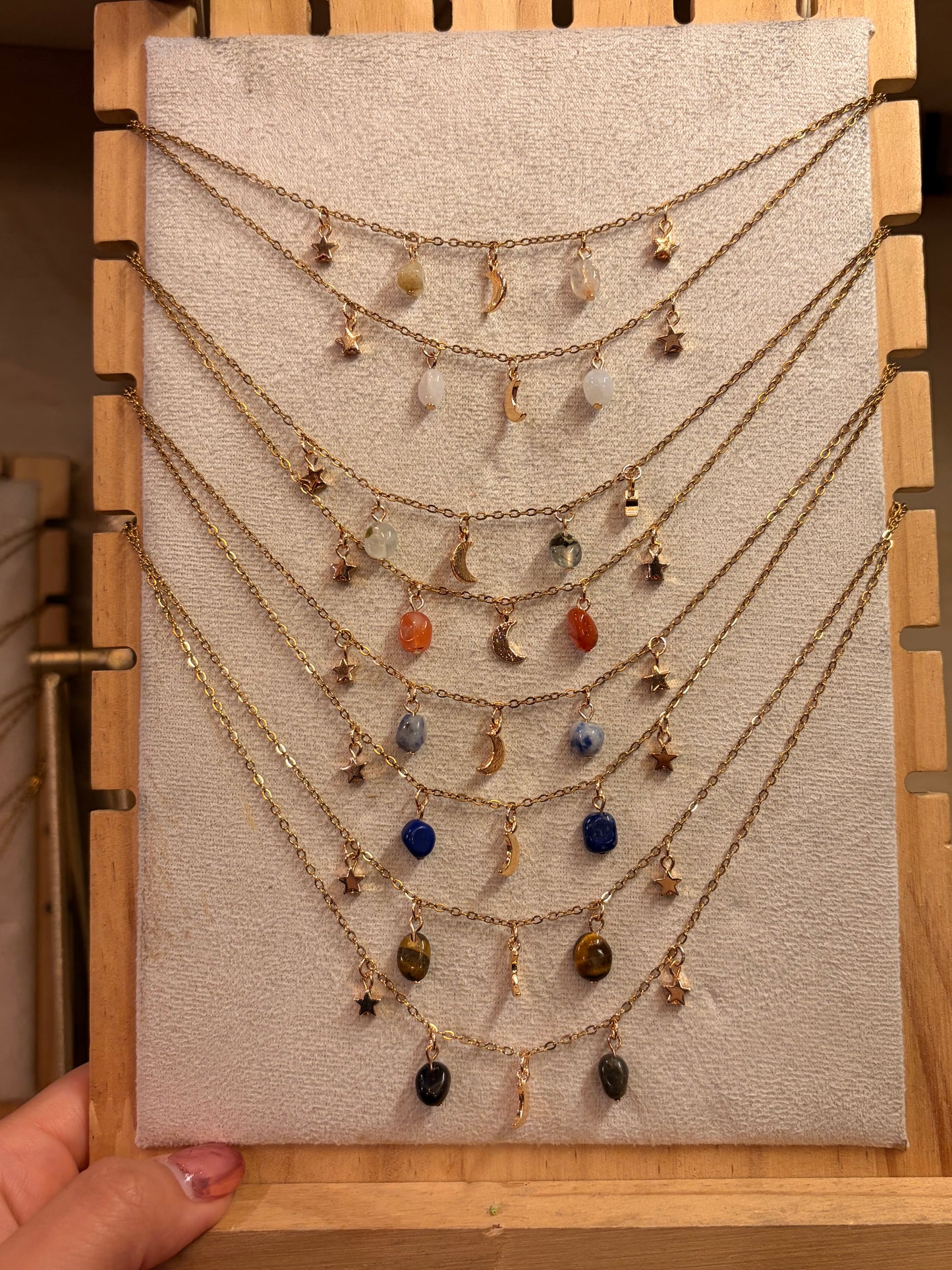Stock de $100 pesitos• Collar Destello
