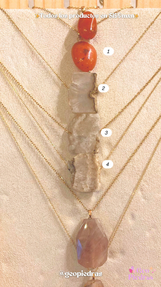 Collar de Cuarzo Varios
