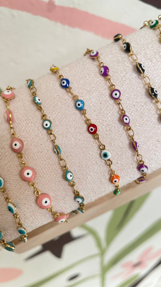 Pulseras de Ojitos Turcos