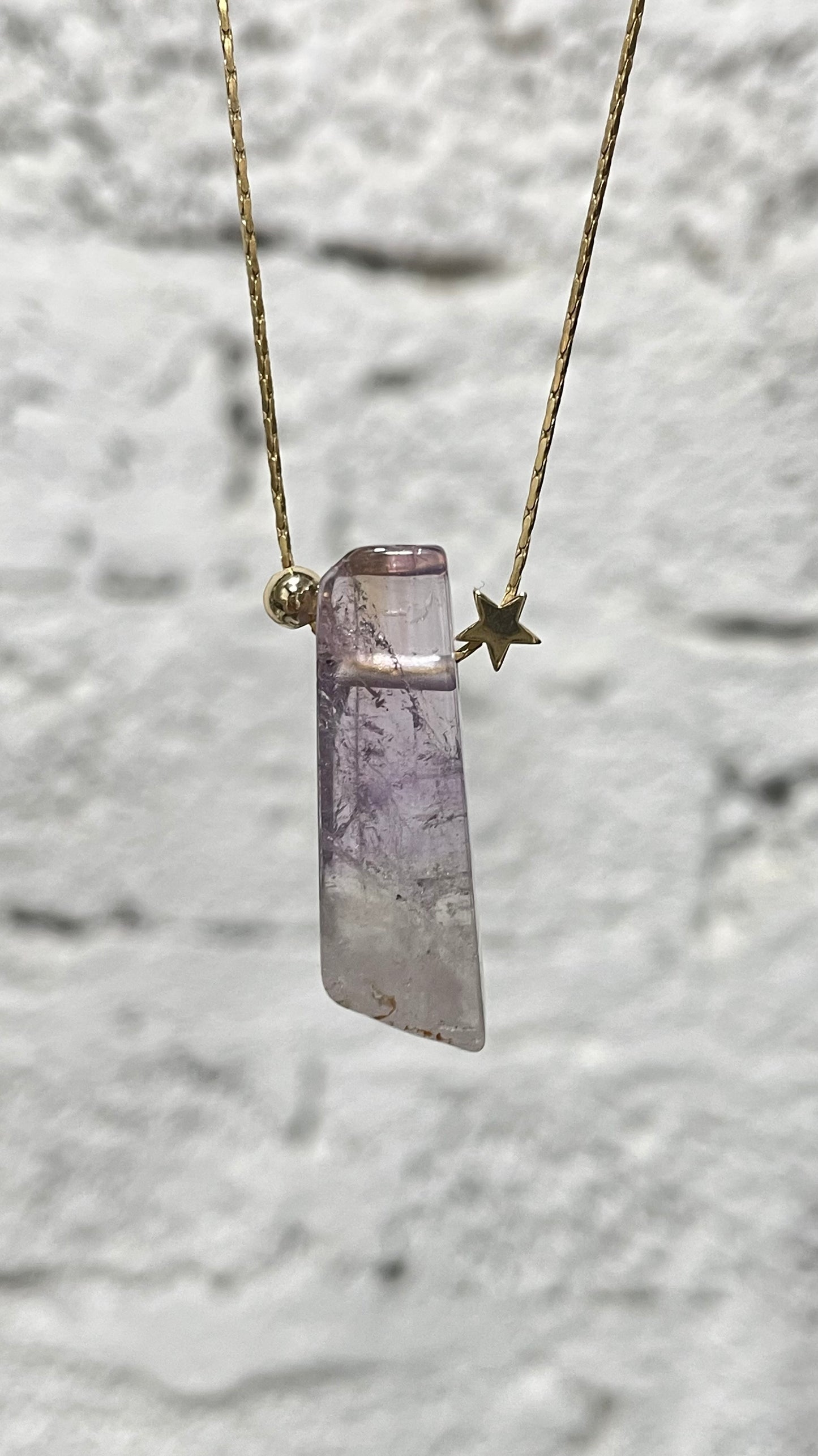 Collar Brillitos de Universo - Mineral y Estrella✨