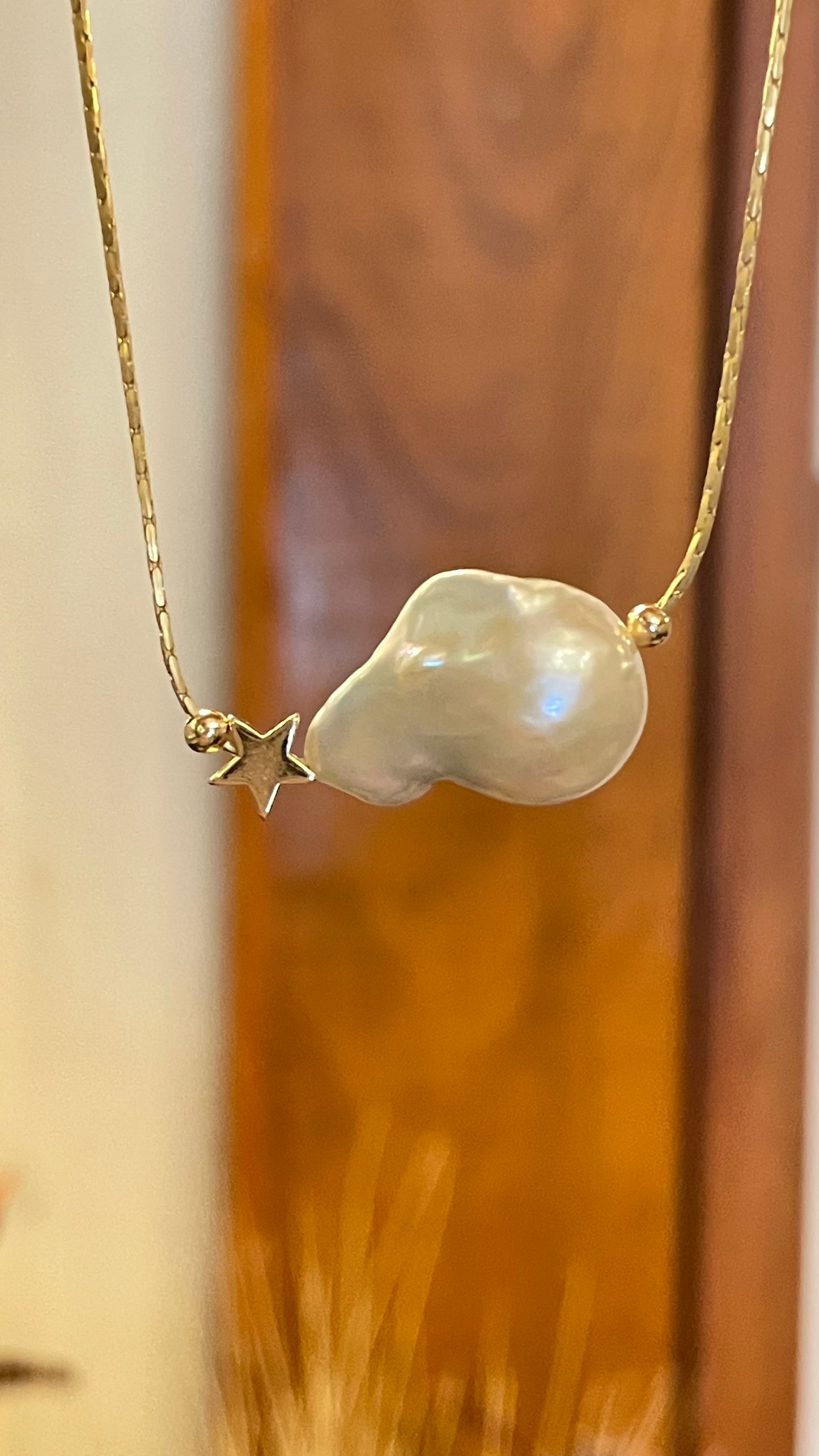 Collar Brillitos de Universo - Mineral y Estrella✨