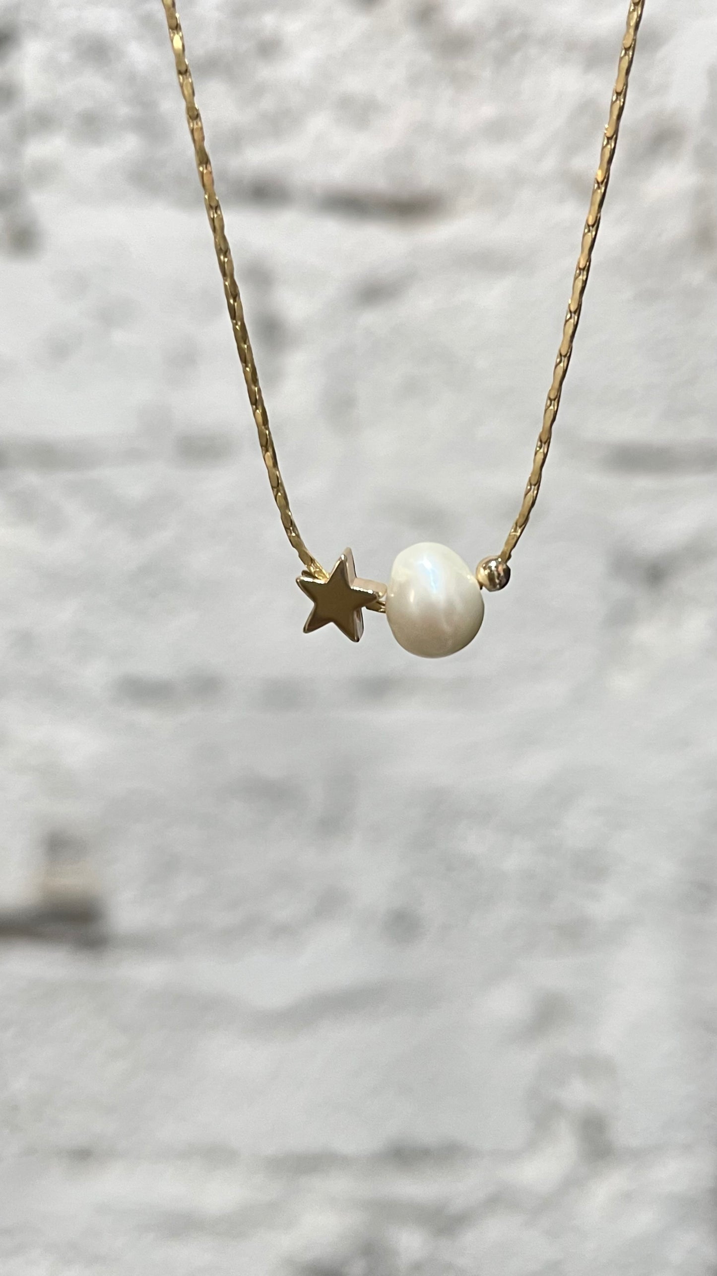 Collar Brillitos de Universo - Mineral y Estrella✨