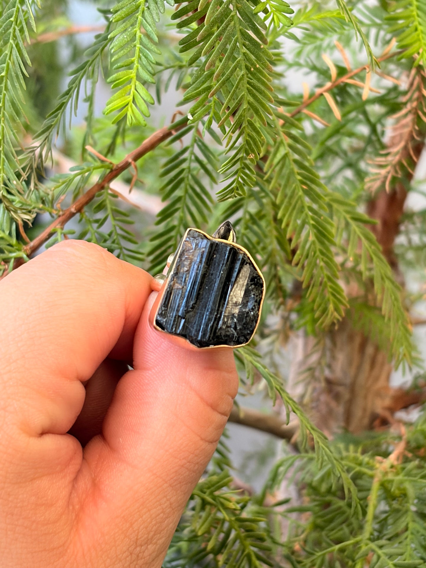 Anillo Turmalina Maxi