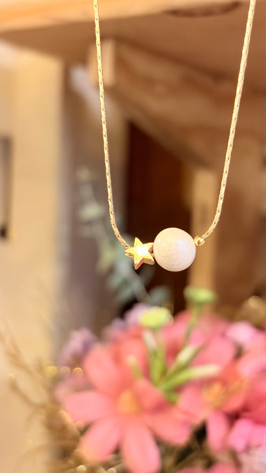 Collar Perla Mini   ⭐️ Brillos de Universo