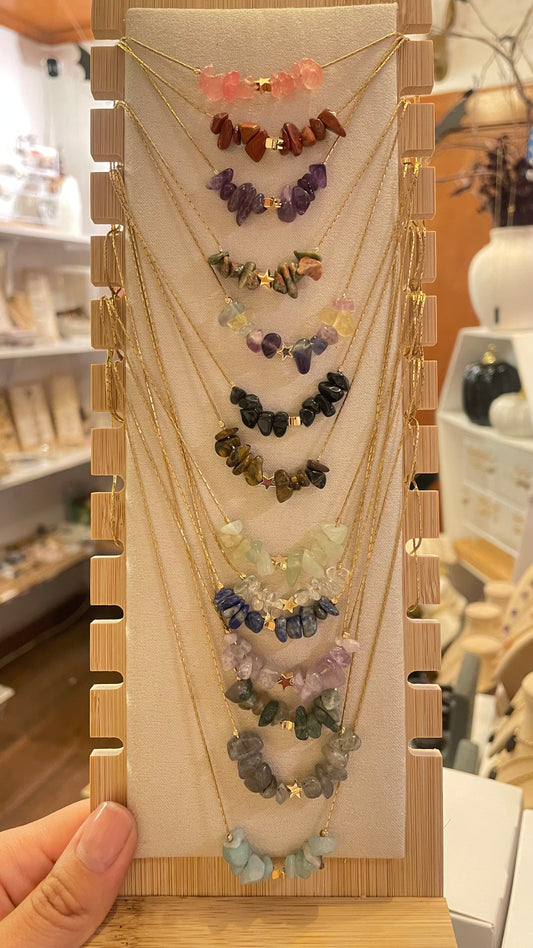 Collar Chips y Estrella