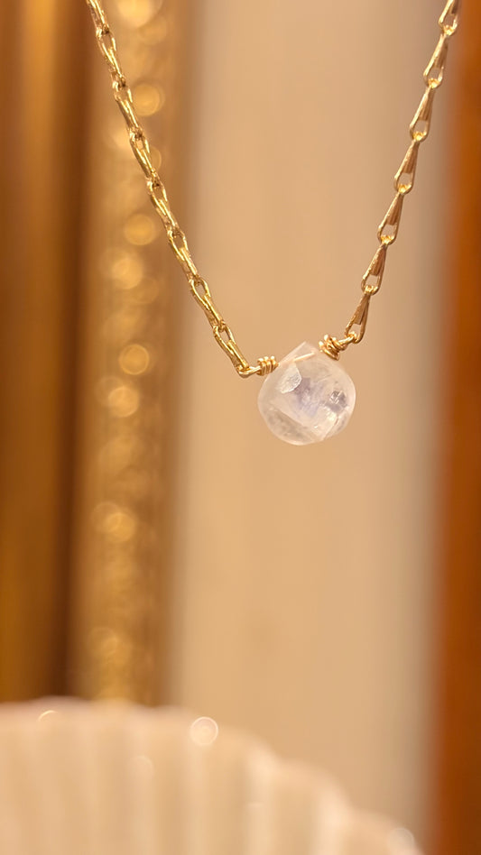 Collar Shine Piedra Luna