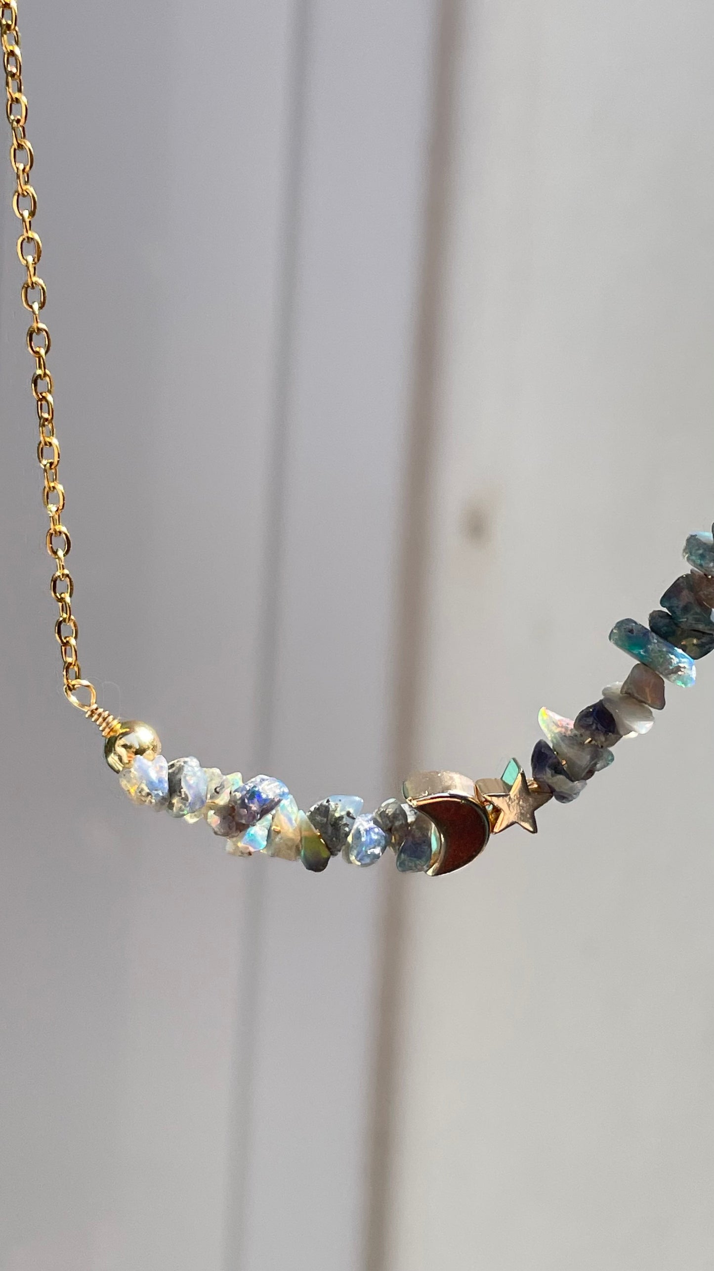 Collar Opalo Etiope Sky