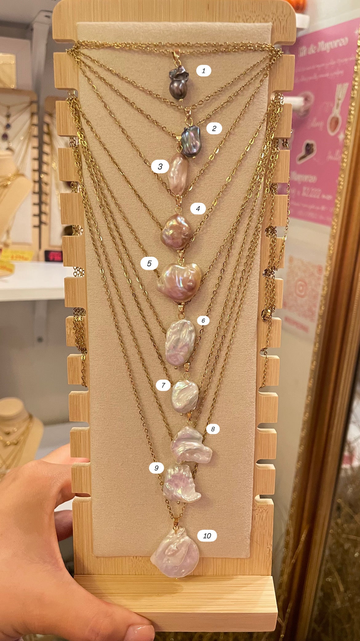 Collar de Perla Natural