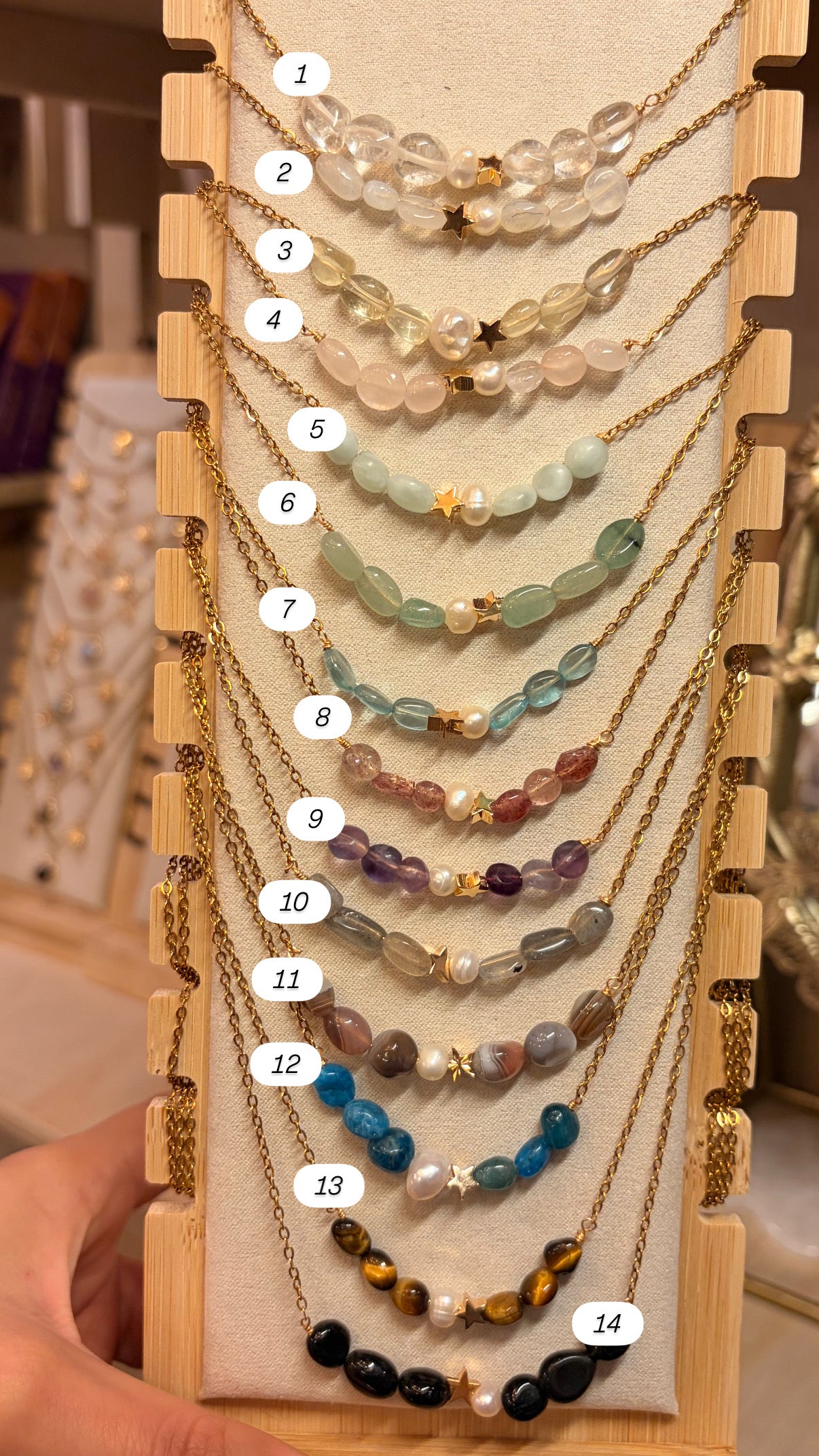 Stock de $100 pesitos• Collar Perla Mágica
